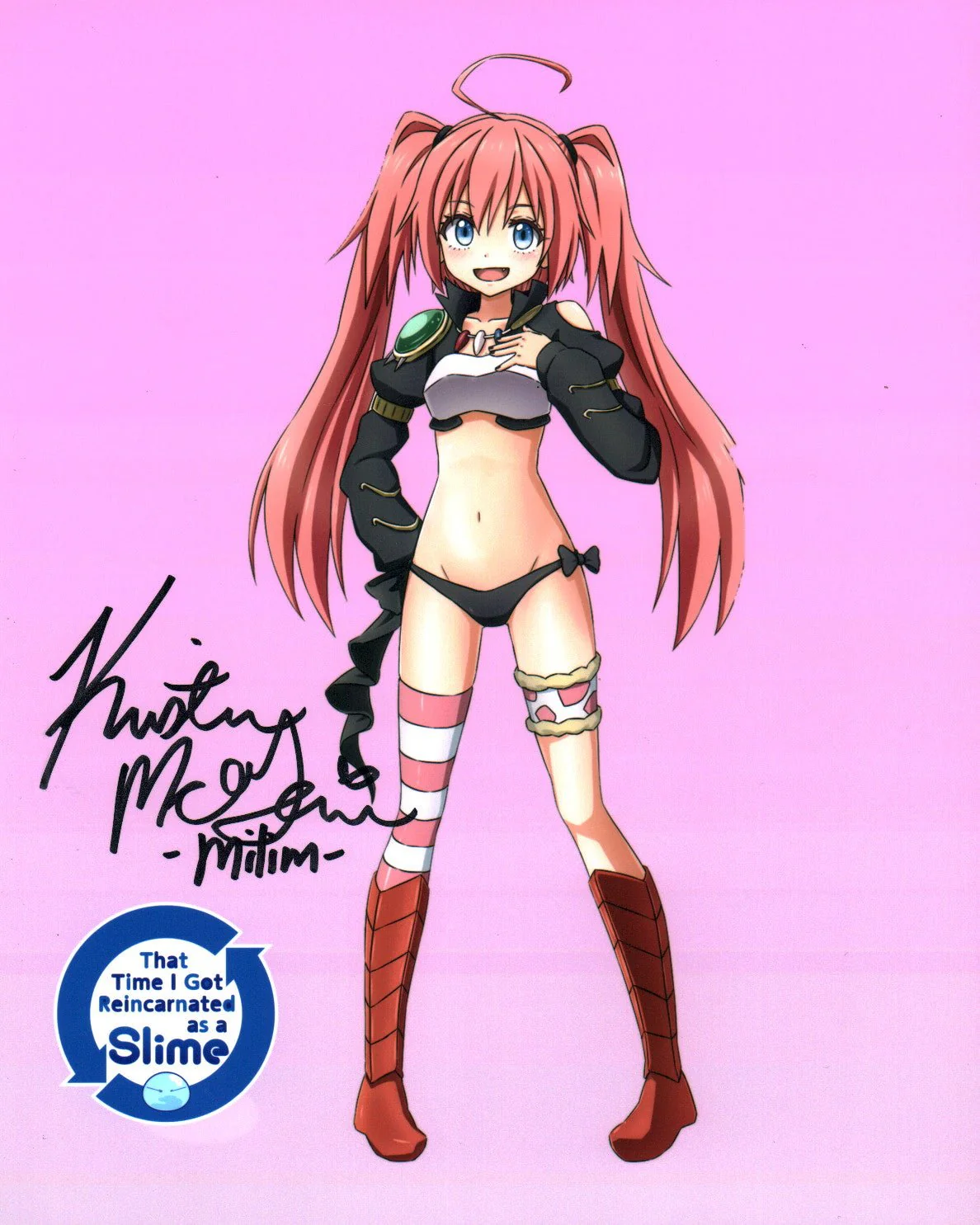 Kristen McGuire That Time I Got Reincarnated as a Slime 8x10 Photo JSA Certified Autograph - Image 2