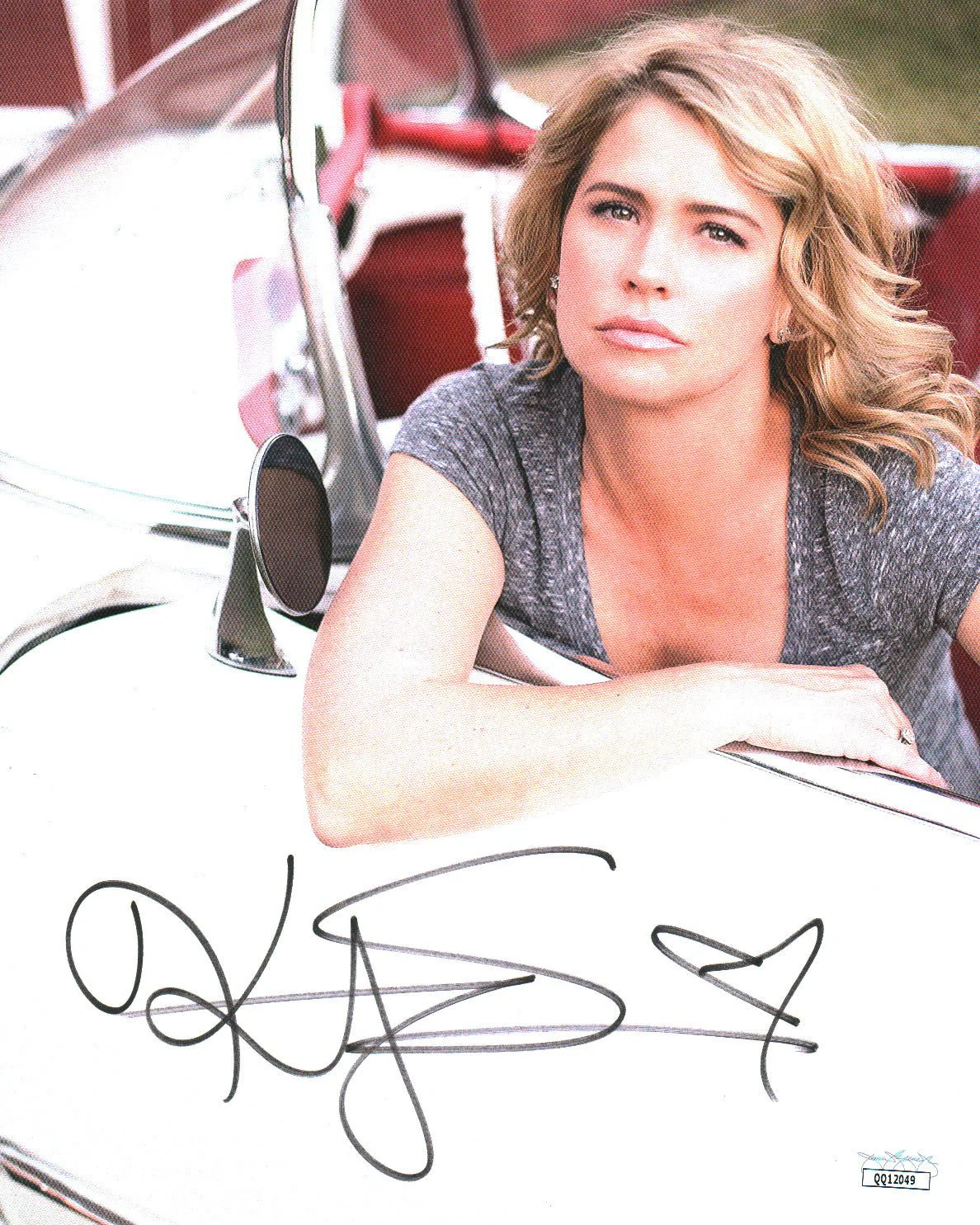 Kristy Swanson Headshot 8x10 Signed Photo JSA Certified Autograph