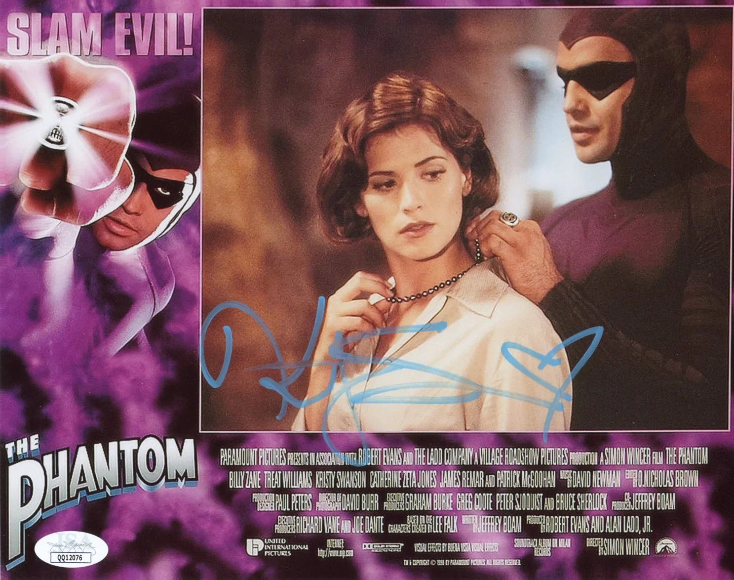 Kristy Swanson The Phantom 8x10 Photo Signed JSA Certified Autograph