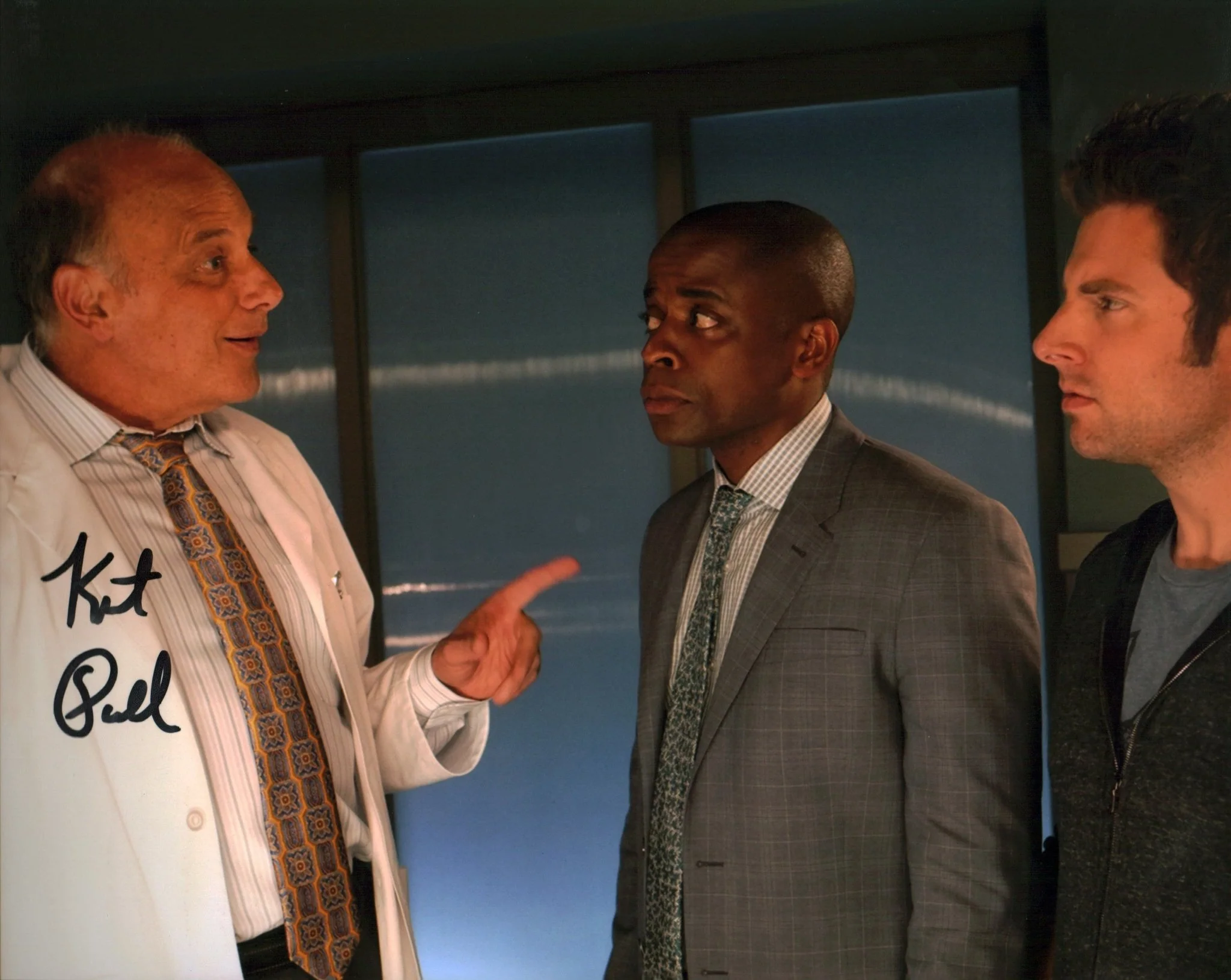 Kurt Fuller Psych 8x10 Signed Photo JSA Certified Autograph
