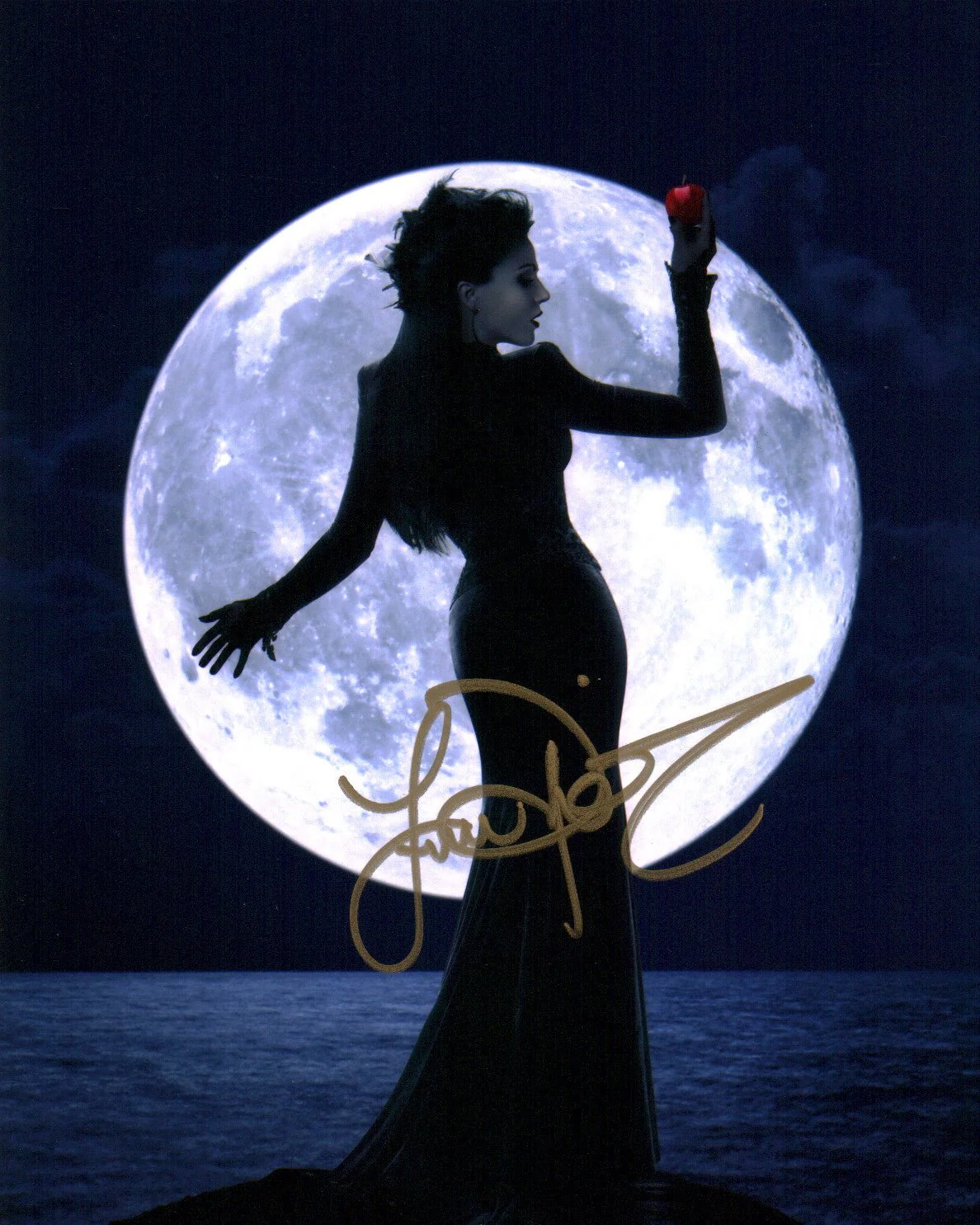Lana Parrilla Once Upon A Time 8x10 Signed Photo JSA Certified Autograph - Image 2
