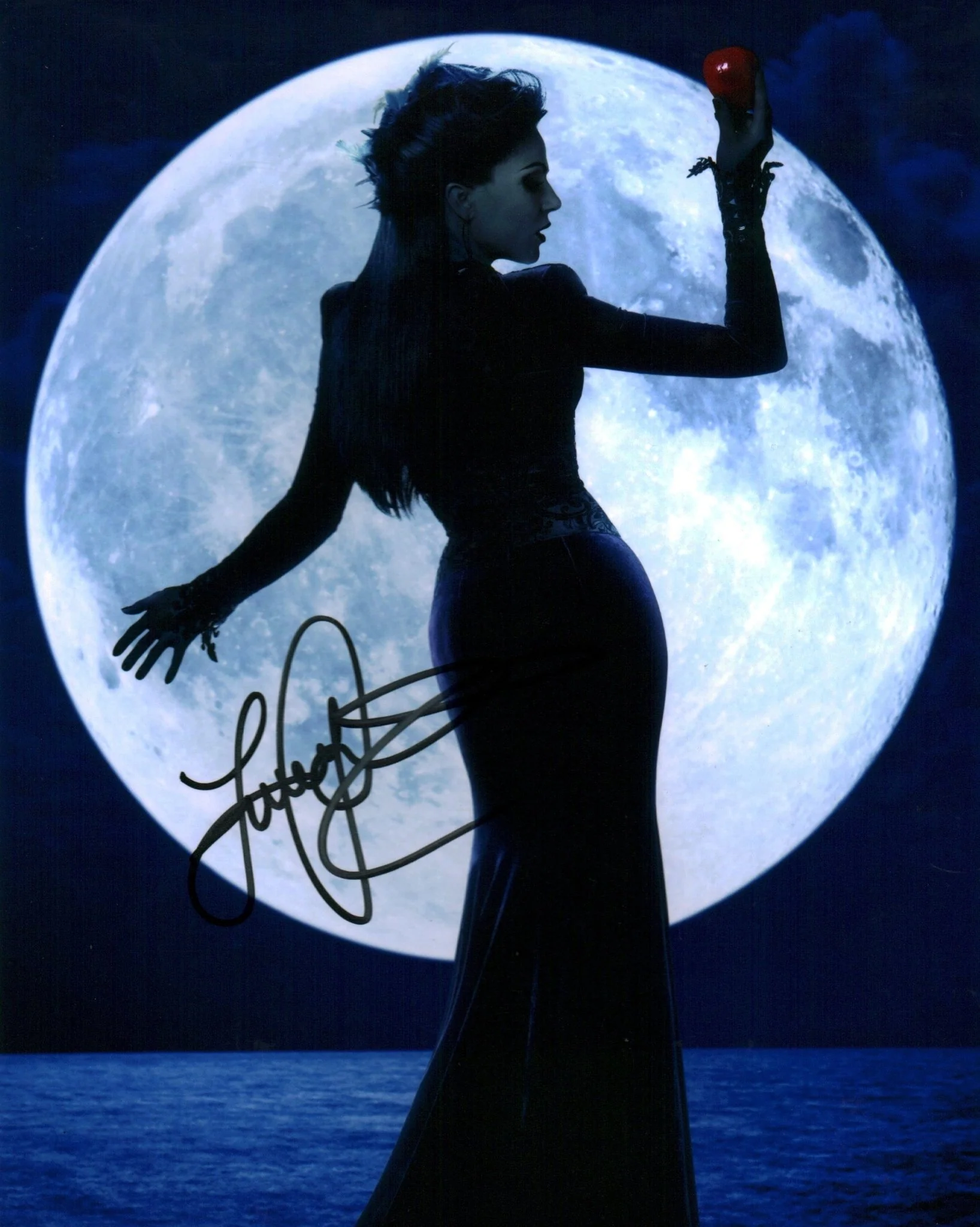 Lana Parrilla Once Upon A Time 8x10 Signed Photo JSA Certified Autograph - Image 3