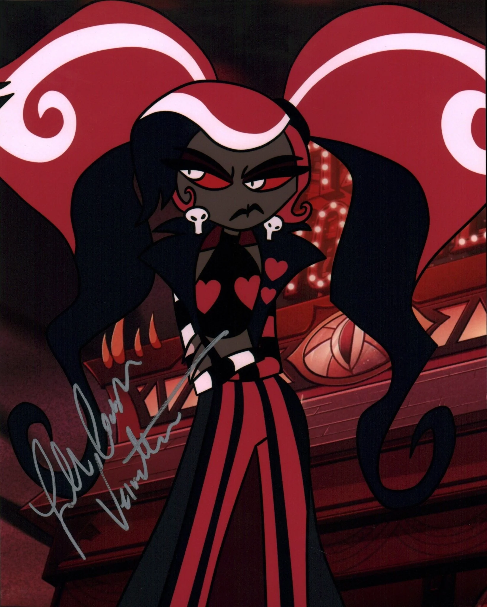 Lilli Cooper Hazbin Hotel 8x10 Photo Signed JSA Certified Autograph