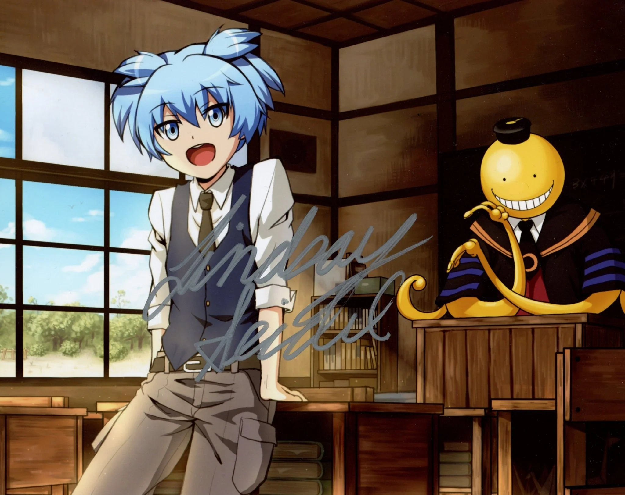 Lindsay Seidel Assassination Classroom 8x10 Signed Photo JSA Certified Autograph - Image 2