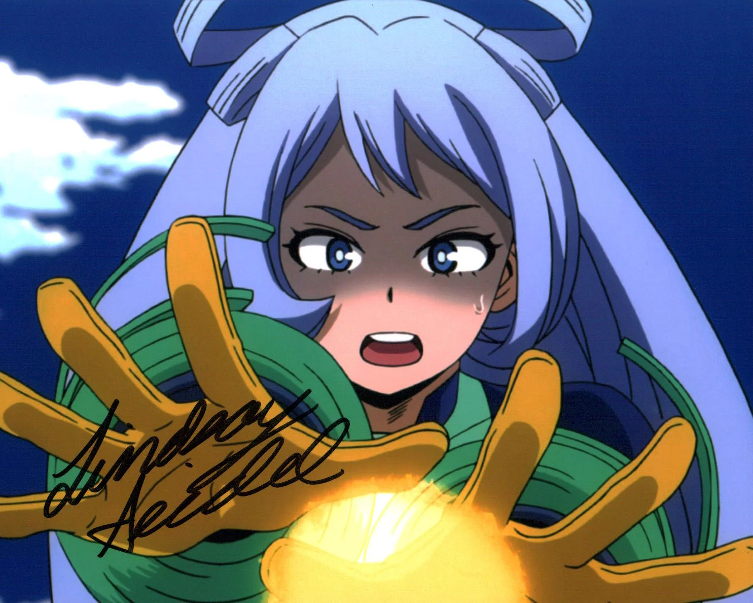 Lindsay Seidel My Hero Academia 8x10 Signed Photo JSA Certified Autograph - Image 2
