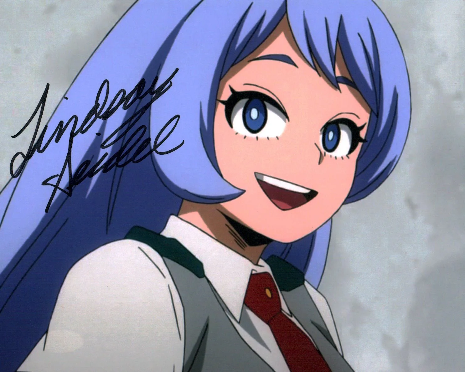 Lindsay Seidel My Hero Academia 8x10 Signed Photo JSA Certified Autograph - Image 2
