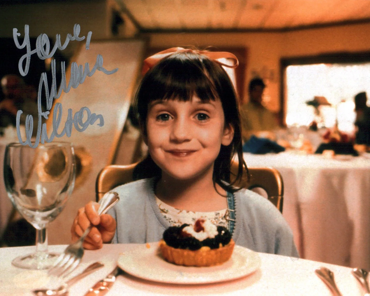 Mara Wilson Matilda 8x10 Signed Photo JSA Certified Autograph - Image 2