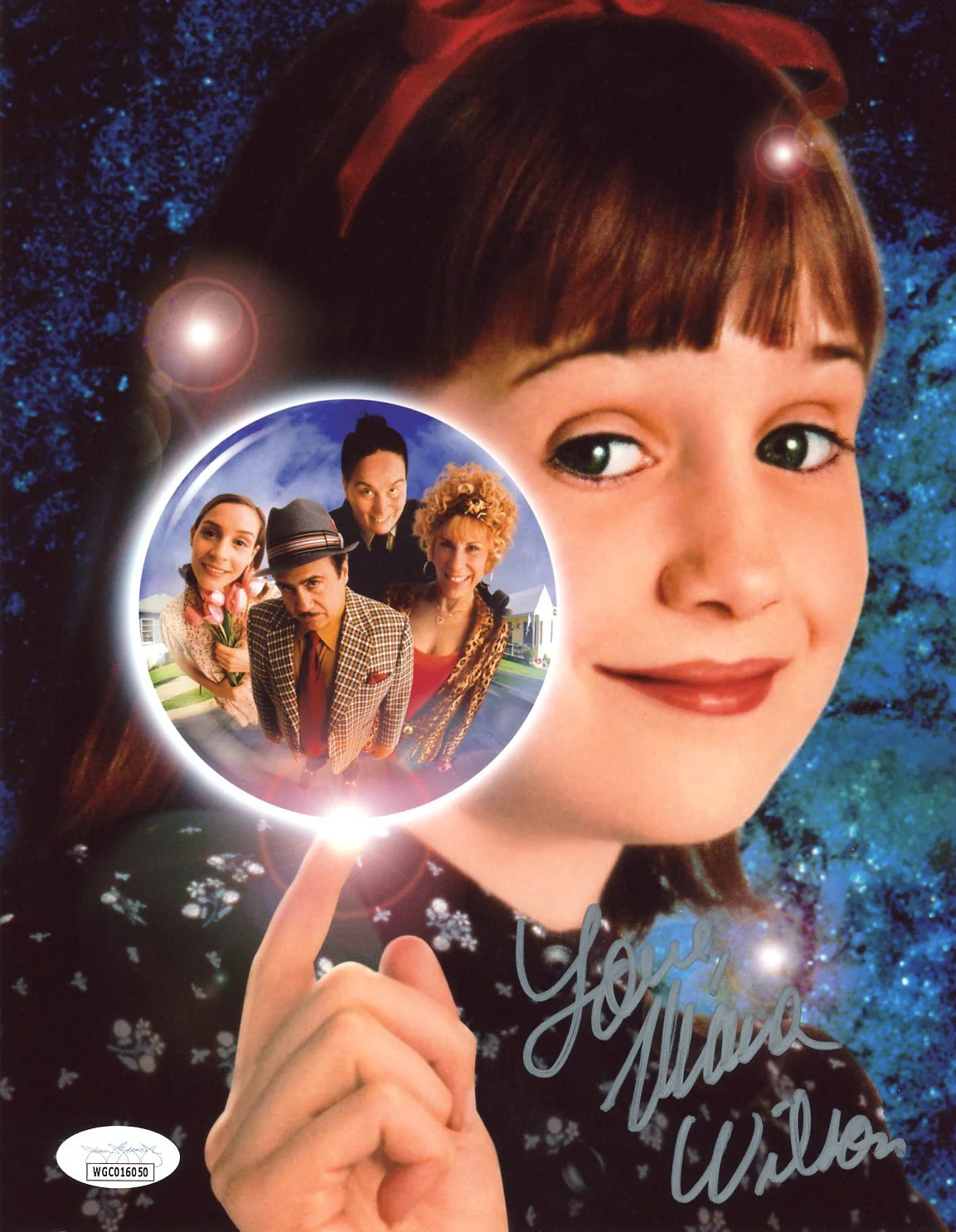 Mara Wilson Matilda 8x10 Signed Photo JSA Certified Autograph
