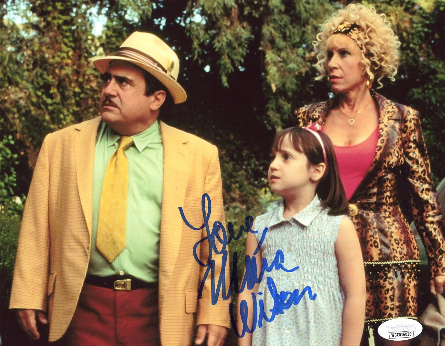 Mara Wilson Matilda 8x10 Signed Photo JSA Certified Autograph