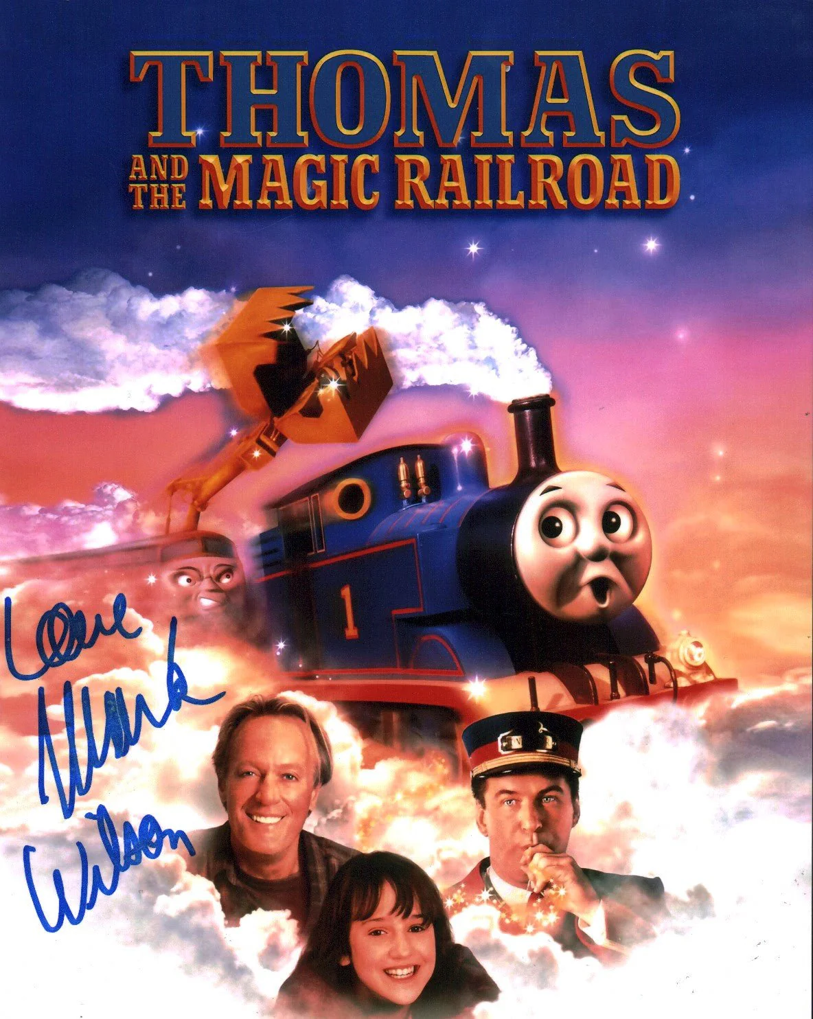 Mara Wilson Thomas and The Magic Railroad 8x10 Signed Photo JSA Certified Autograph - Image 2