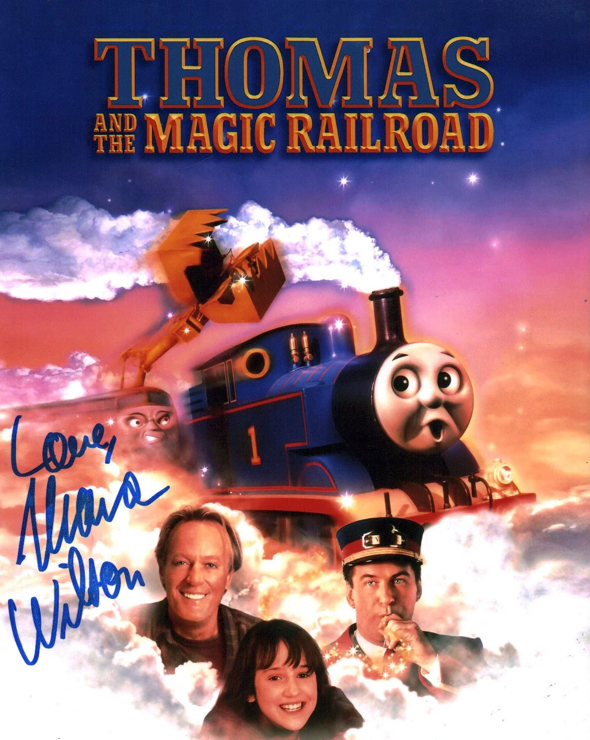 Mara Wilson Thomas and The Magic Railroad 8x10 Signed Photo JSA Certified Autograph - Image 3