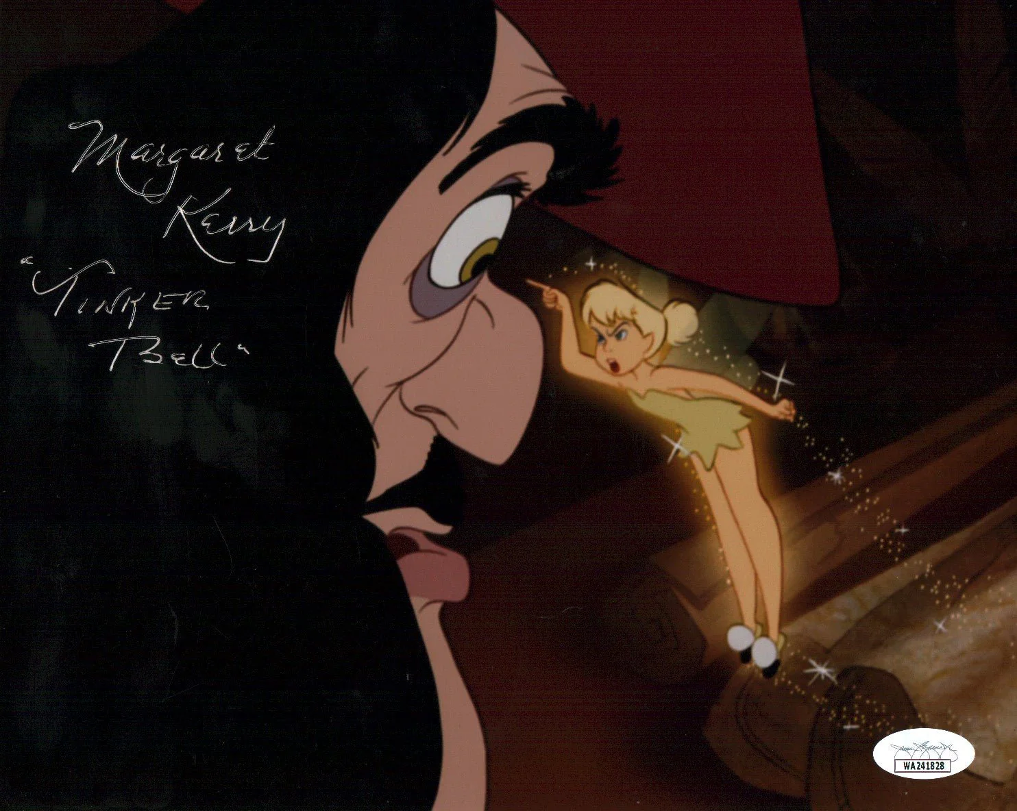 Margaret Kerry Disney Peter Pan 8x10 Signed Photo JSA Certified Autograph - Image 3