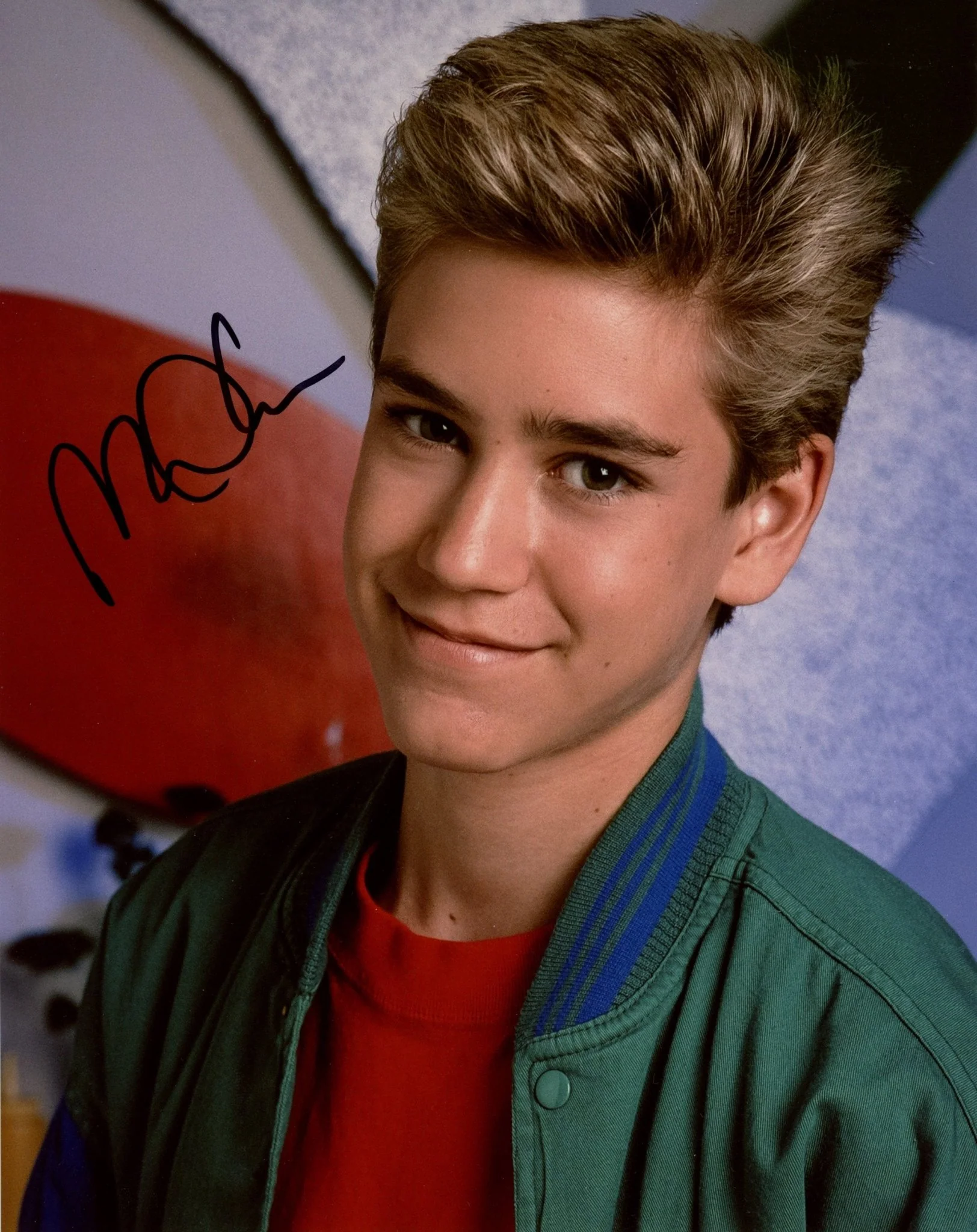 Mark-Paul Gosselaar Saved by the Bell 8x10 Signed Photo JSA COA Certified Autograph - Image 3