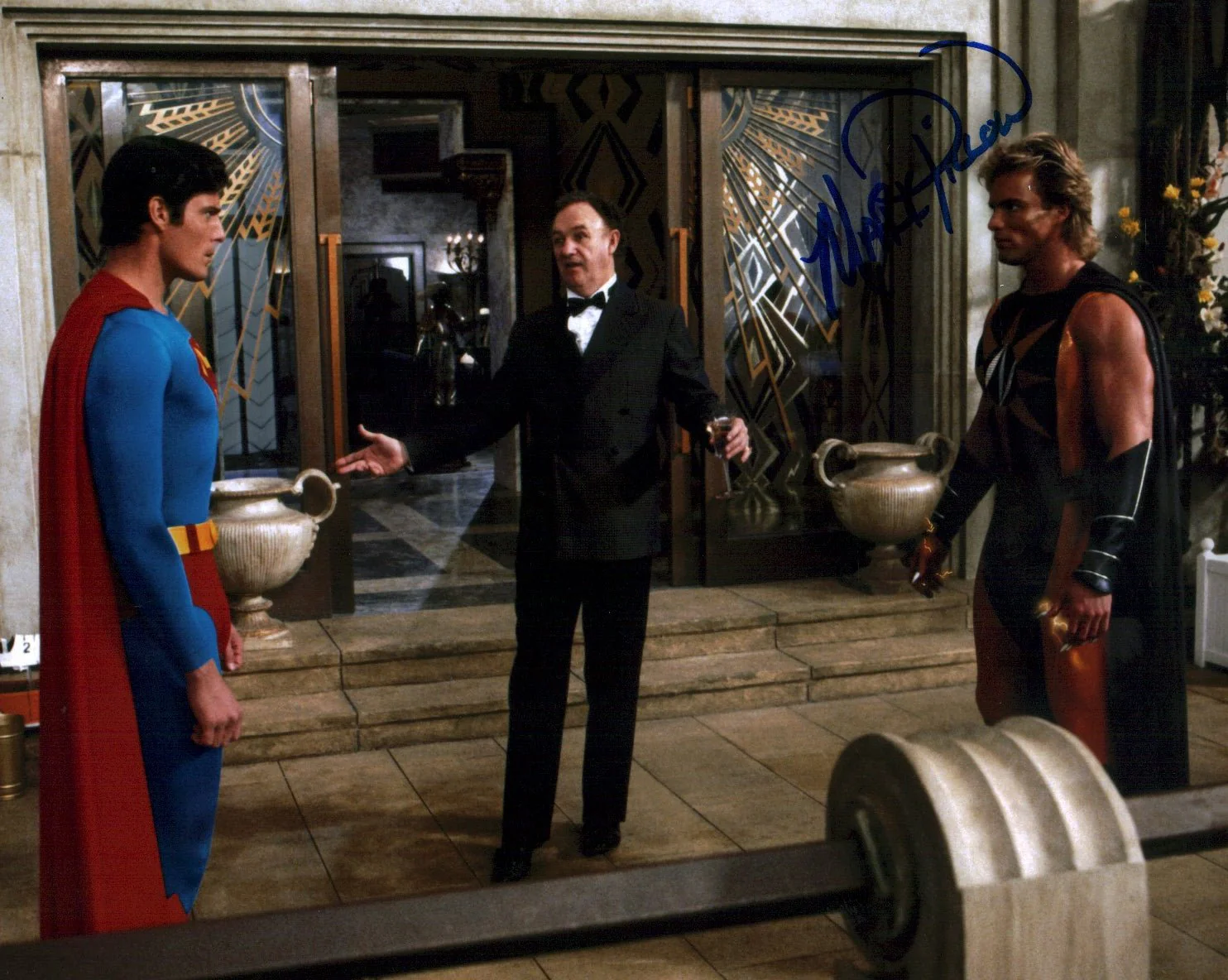 Mark Pillow Superman IV 8x10 Photo Signed JSA Certified Autograph - Image 2