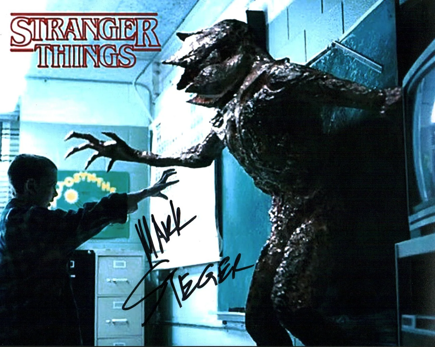 Mark Steger Stranger Things 8x10 Signed Photo JSA Certified Autograph - Image 2