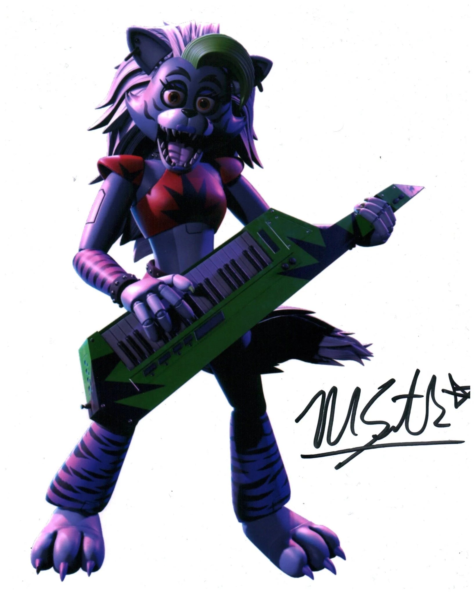 Marta Svetek Five Nights at Freddy's 8x10 Signed Photo JSA Certified Autograph - Image 2