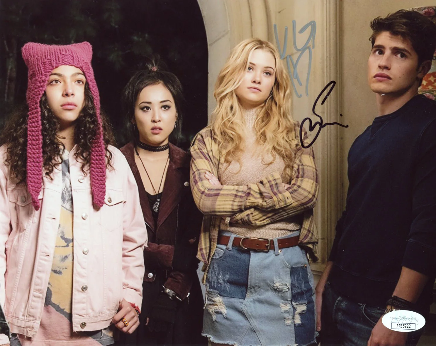 Marvel Runaways 8x10 Signed Photo Gardner, Sulkin JSA Certified Autograph