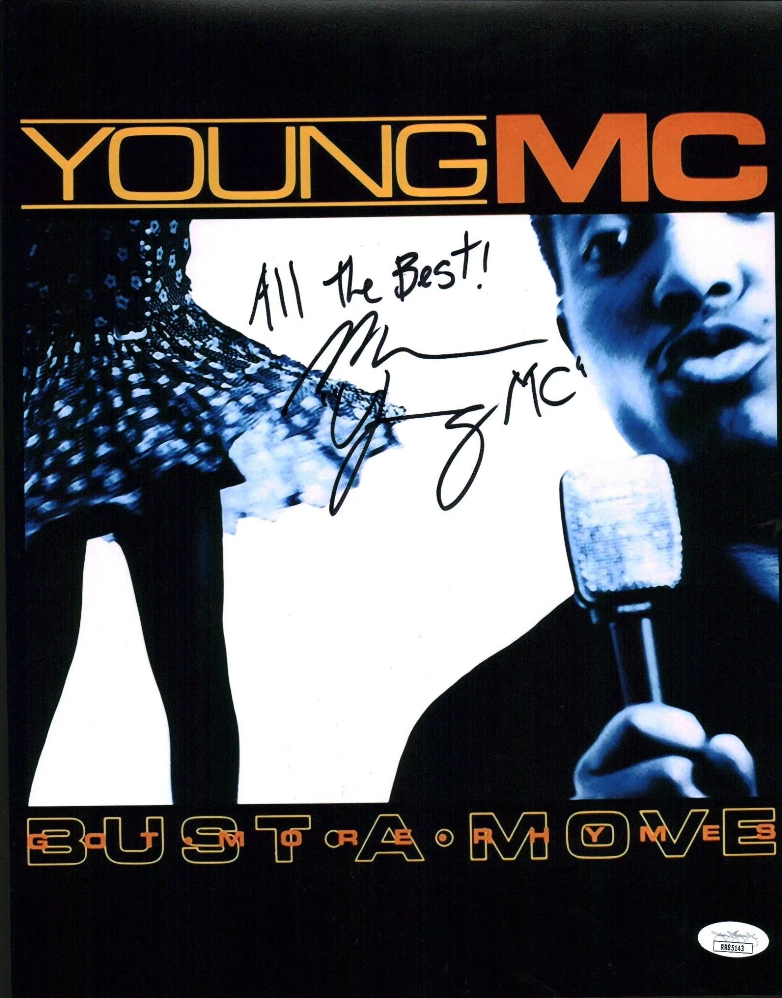 Marvin Young "Young MC" 11x14 Photo Poster Signed Certified Autograph - Image 5