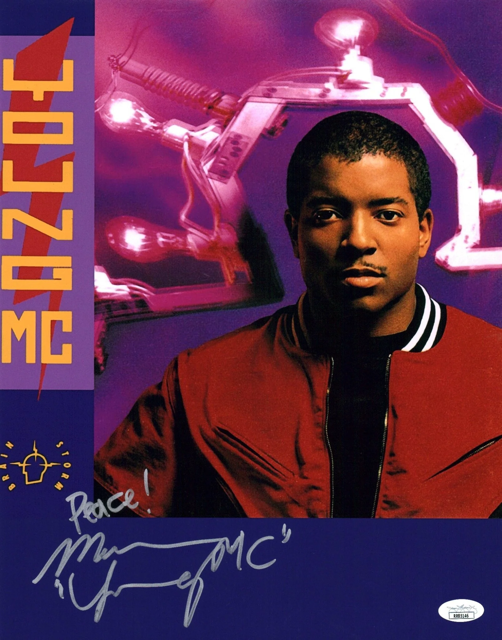 Marvin Young "Young MC" 11x14 Photo Poster Signed Certified Autograph - Image 2
