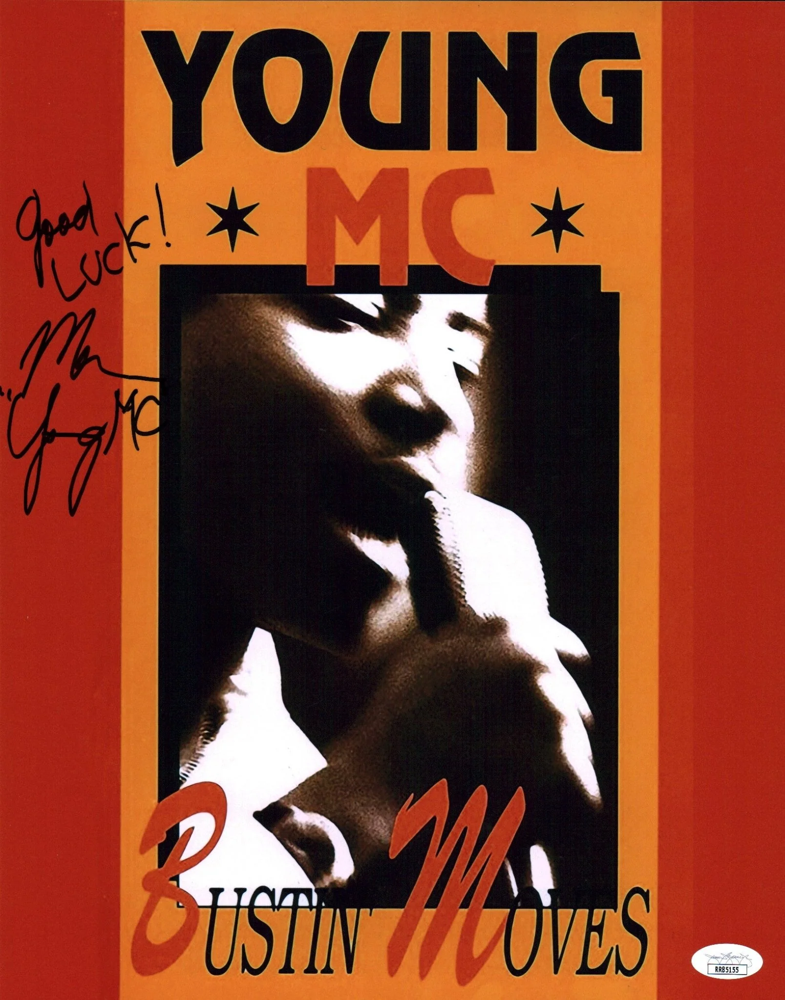 Marvin Young "Young MC" 11x14 Signed Photo Poster JSA Certified Autograph - Image 3