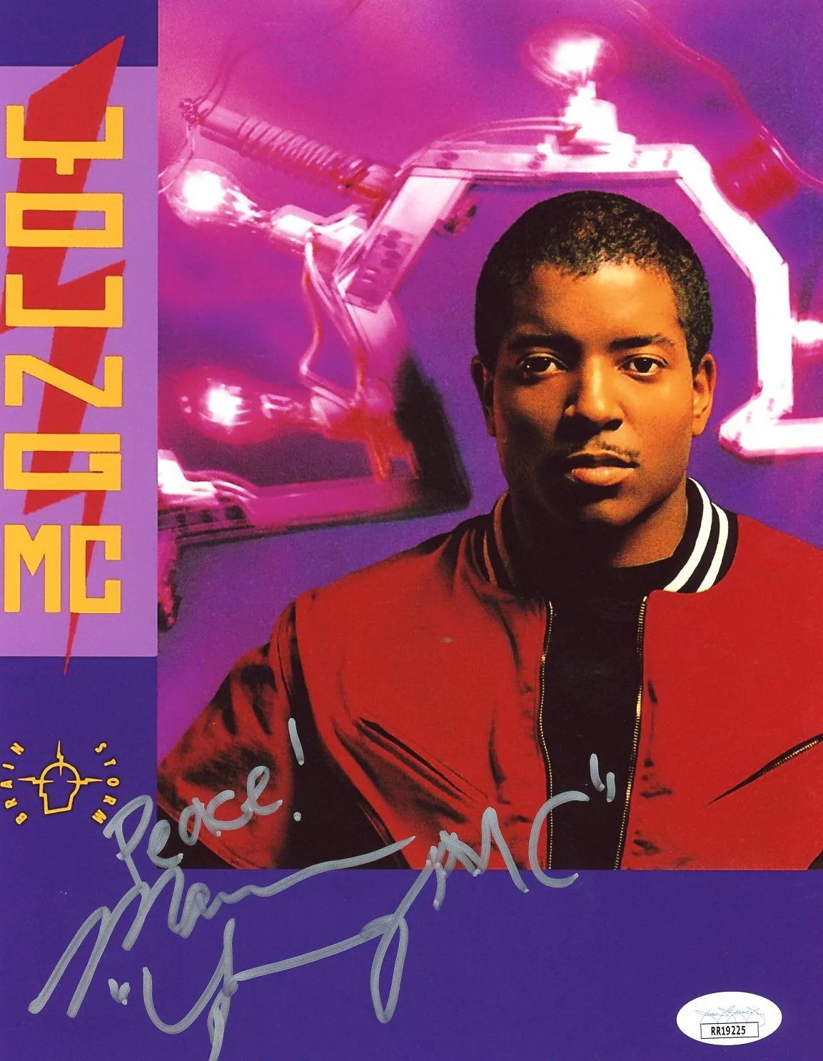 Marvin Young "Young MC" 8x10 Signed Photo JSA COA Certified Autograph - Image 2