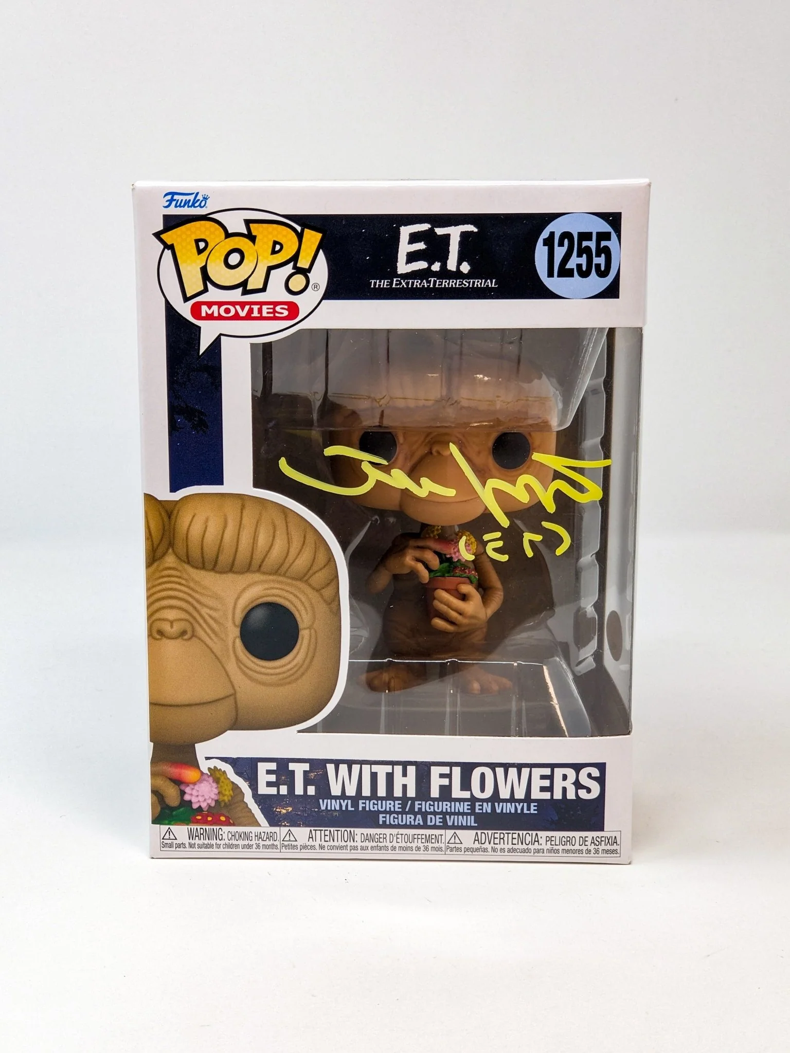 Matthew De Meritt E.T. #1255 Signed Funko Pop JSA Certified Autograph - Image 2