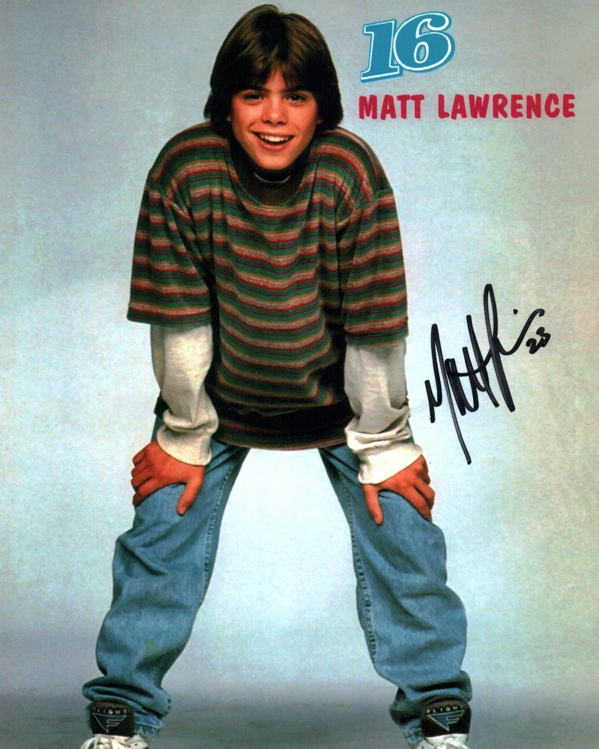 Matthew Lawrence 16 Magazine  8x10 Photo Signed JSA Certified Autograph - Image 3