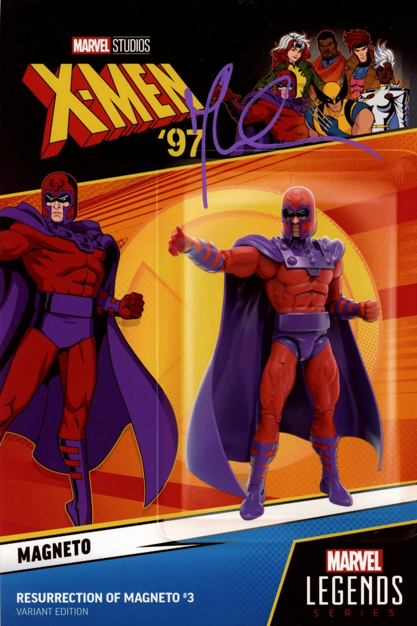 Matthew Waterson Marvel X-Men '97 8x12 Signed Photo JSA Certified Autograph - Image 2