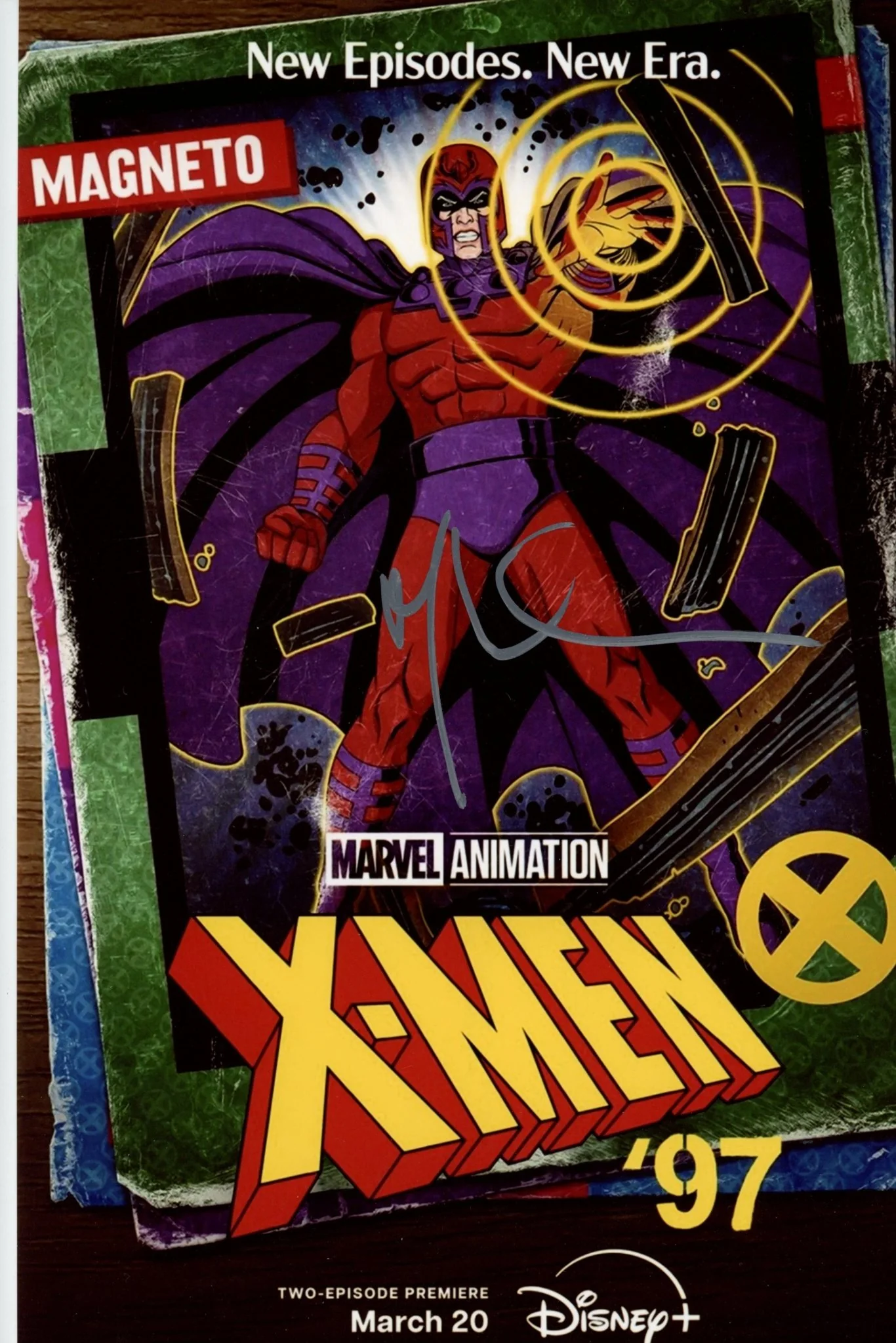 Matthew Waterson Marvel X-Men '97 8x12 Signed Photo JSA Certified Autograph - Image 2