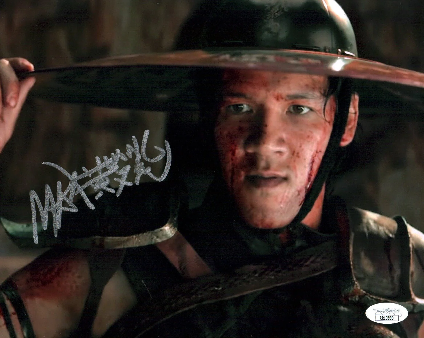Max Huang Mortal Kombat 8x10 Signed Photo JSA Certified Autograph