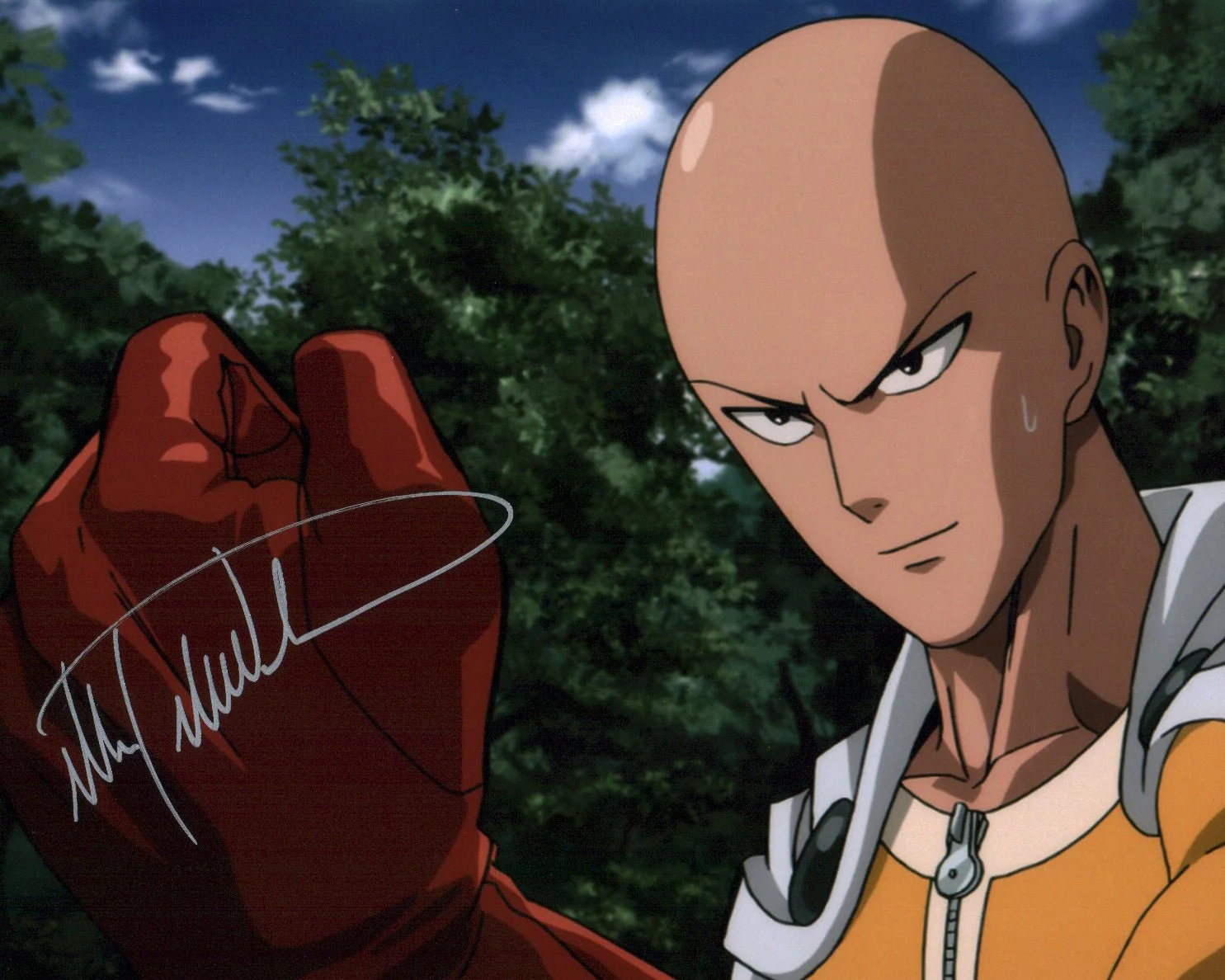 Max Mittelman One Punch Man 8x10 Photo Signed JSA Certified Autograph - Image 3