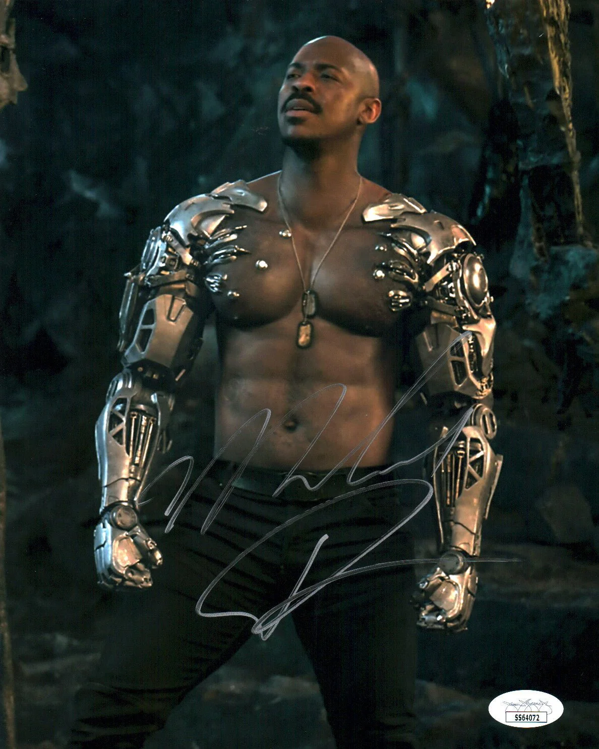 Mehcad Brooks Mortal Kombat 8x10 Photo Signed JSA Certified Autograph - Image 2