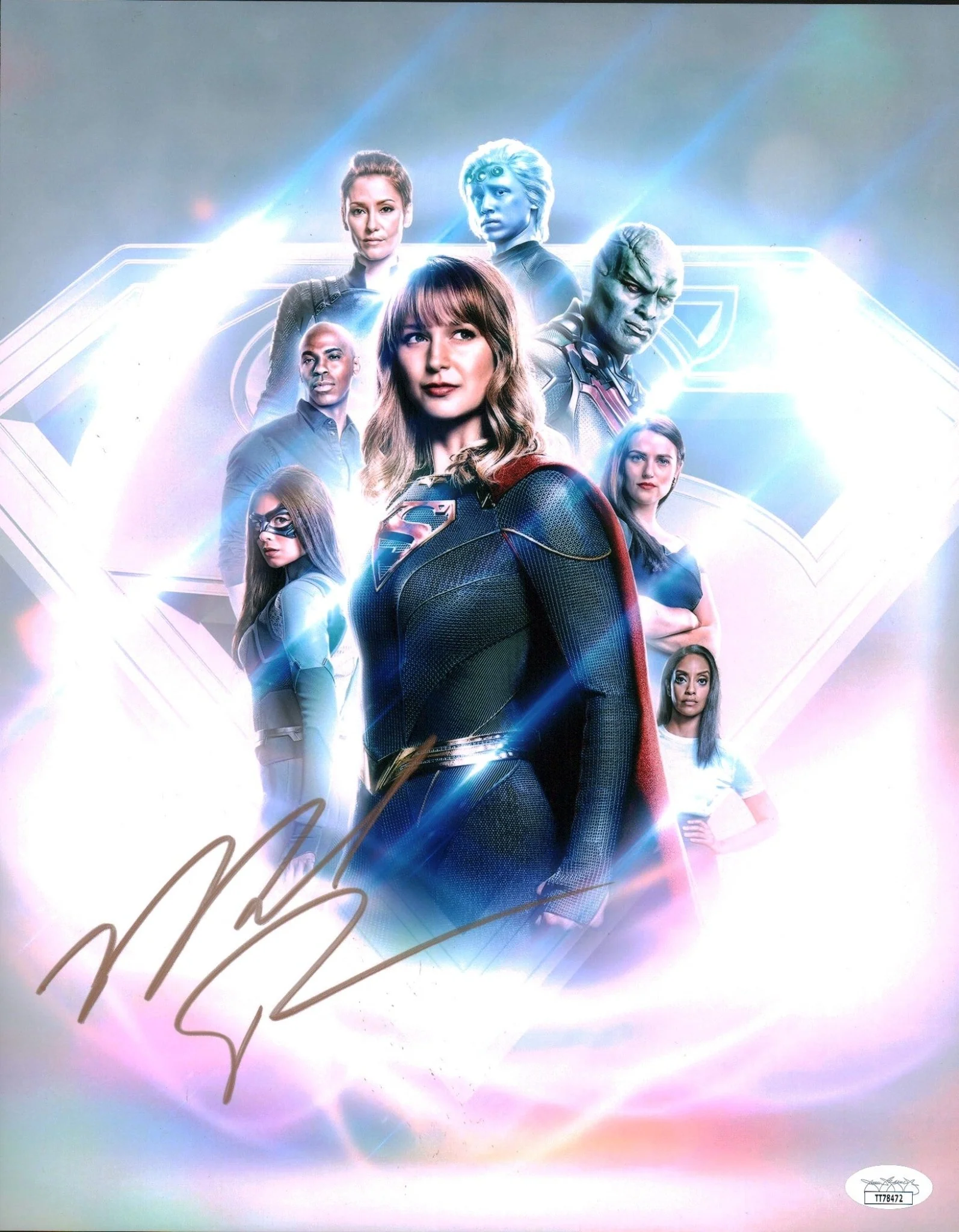 Mehcad Brooks Supergirl 11x14 Photo Poster Signed JSA Certified Autograph - Image 2