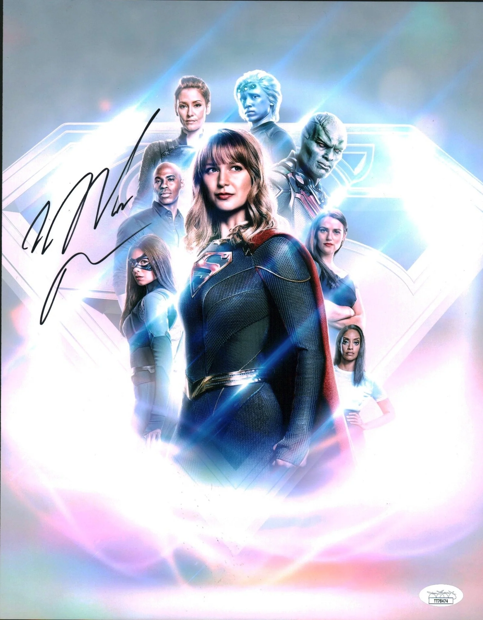 Mehcad Brooks Supergirl 11x14 Photo Poster Signed JSA Certified Autograph - Image 3