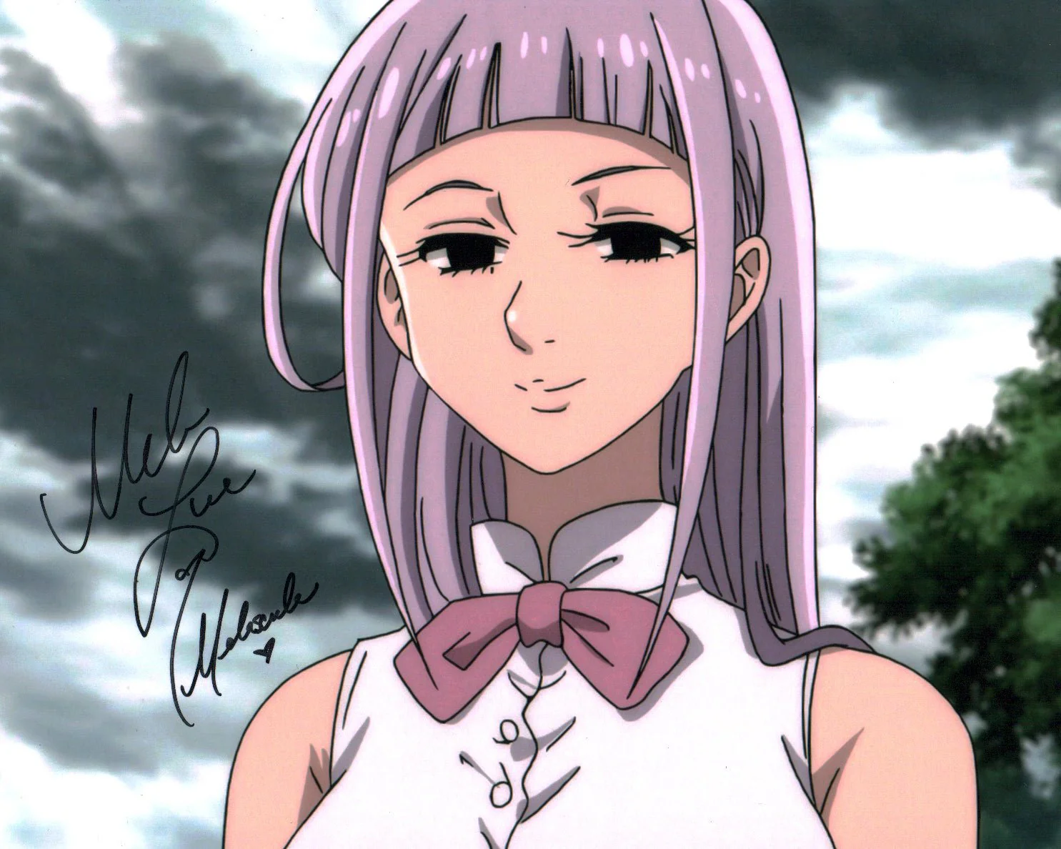 Mela Lee The Seven Deadly Sins 8x10 Photo Signed Autograph JSA Certified Autograph - Image 2