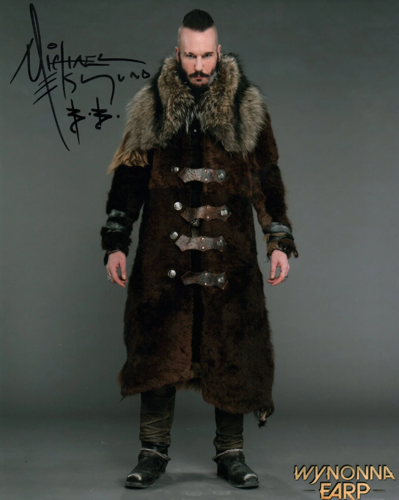 Michael Eklund Wynonna Earp 8x10 Signed Photo JSA Certified Autograph - Image 3