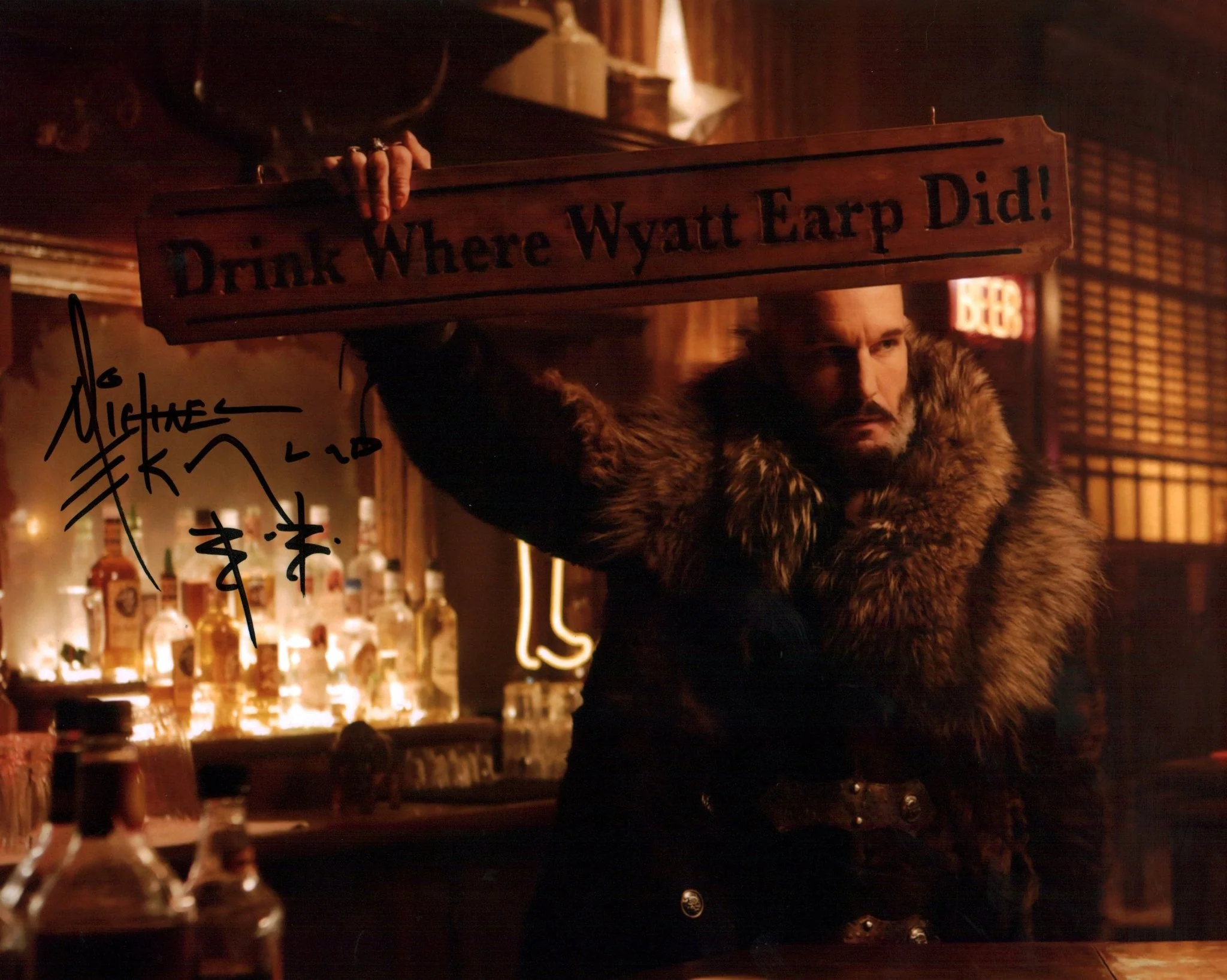 Michael Eklund Wynonna Earp 8x10 Signed Photo JSA Certified Autograph - Image 2