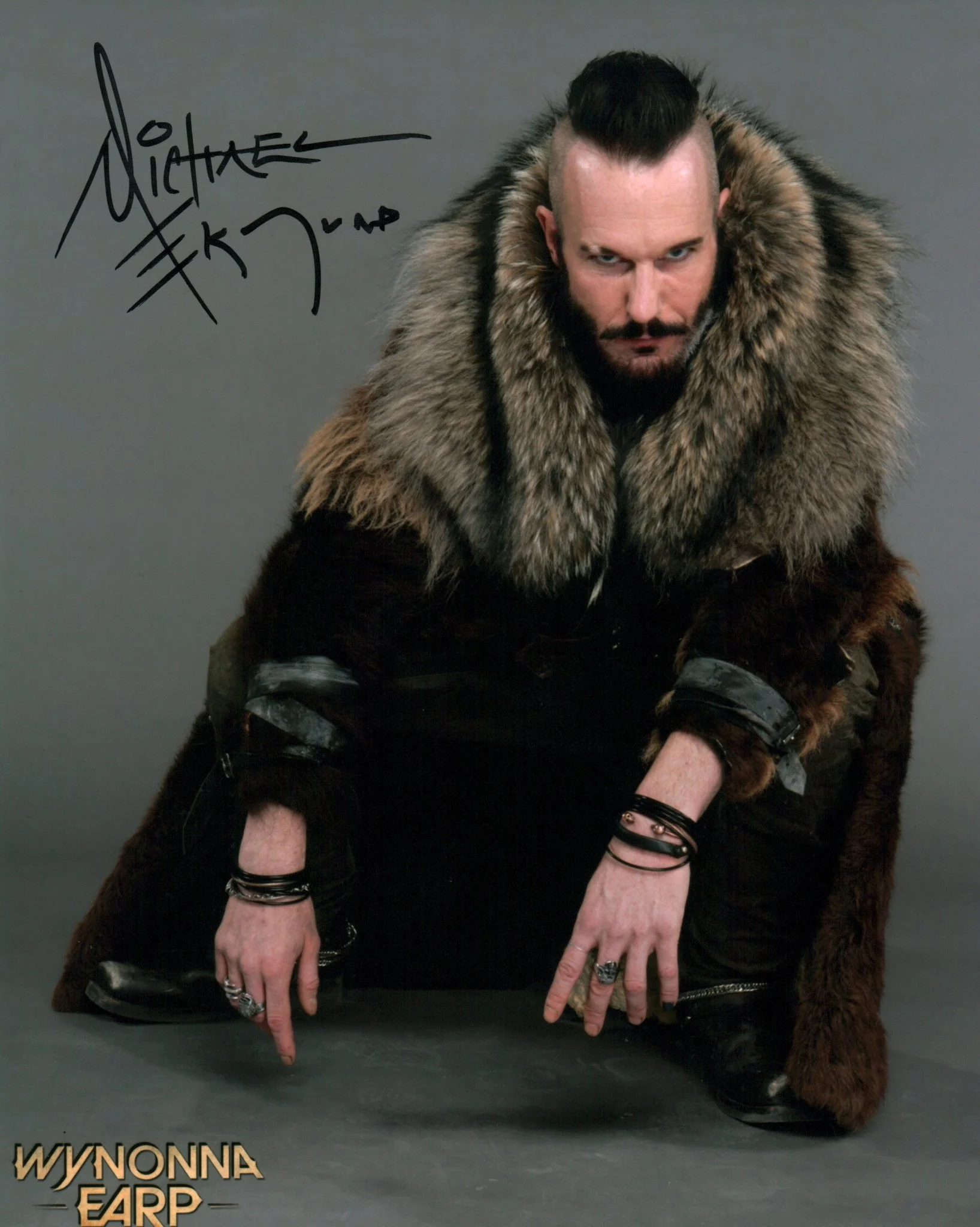 Michael Eklund Wynonna Earp 8x10 Signed Photo JSA Certified Autograph - Image 2
