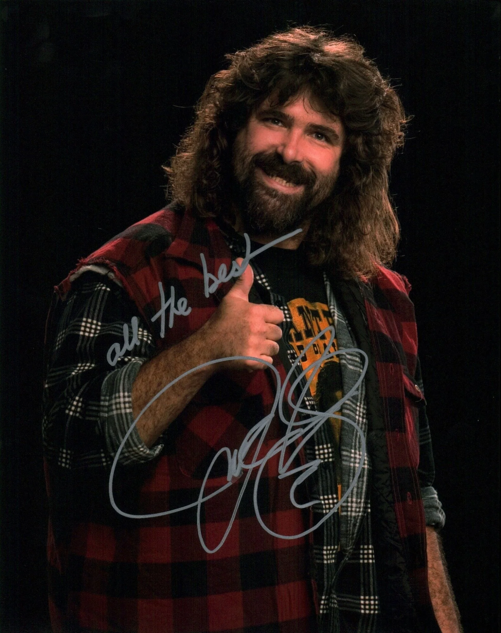 Mick Foley WWE Wrestling 11x14 Signed Photo Poster JSA Certified Autograph - Image 4