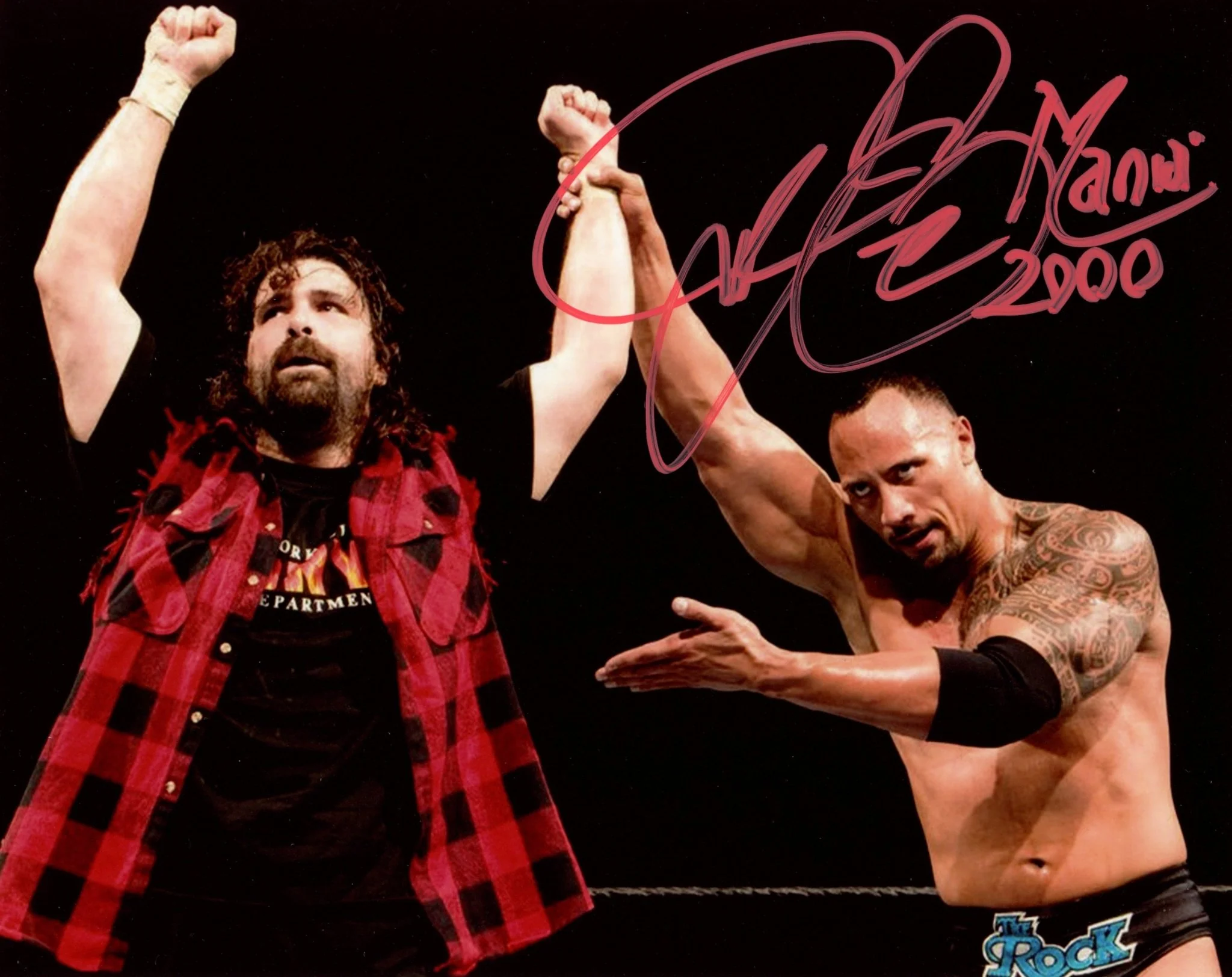 Mick Foley WWE Wrestling 8x10 Signed Photo JSA Certified Autograph - Image 2
