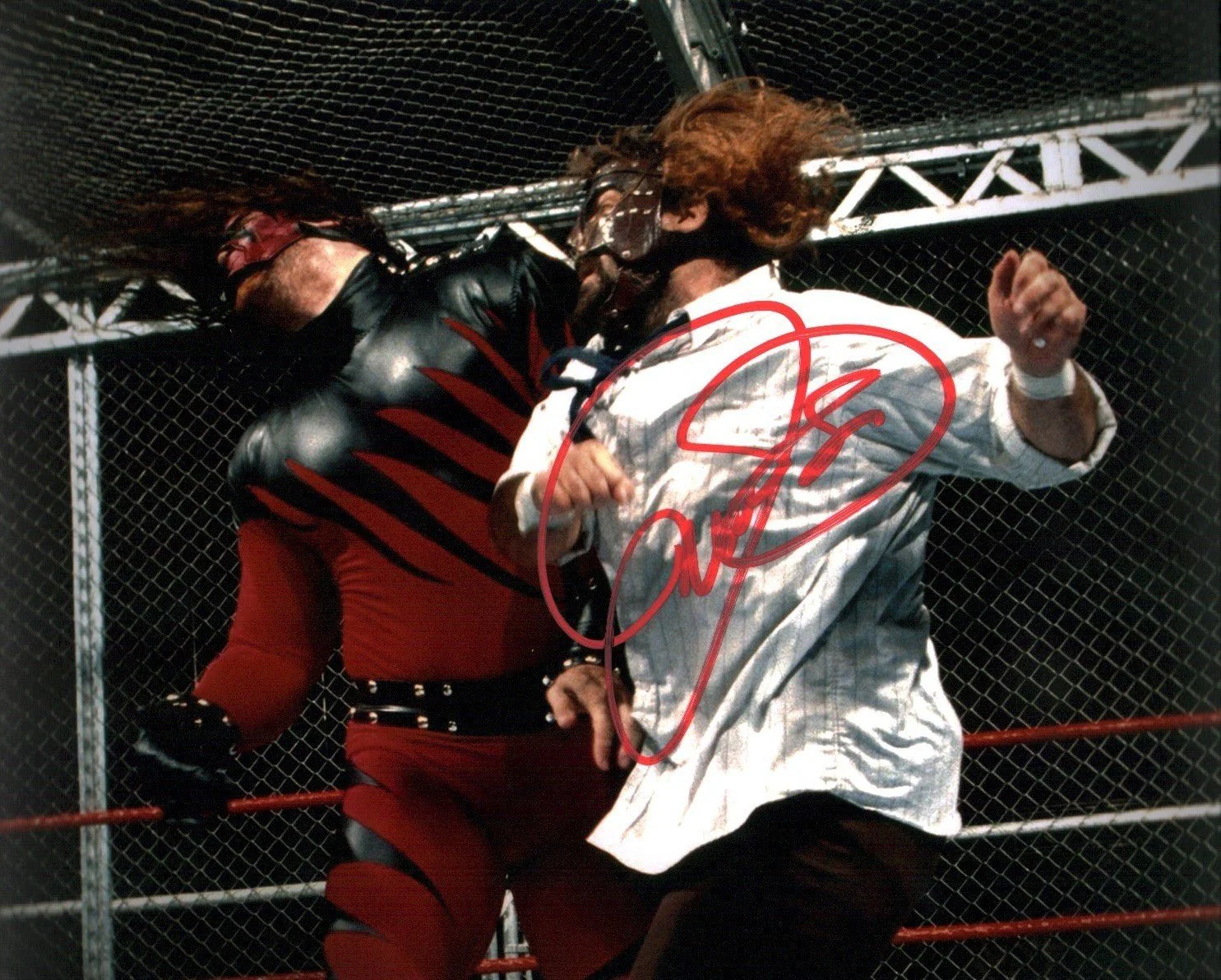 Mick Foley WWE Wrestling 8x10 Signed Photo JSA Certified Autograph - Image 2