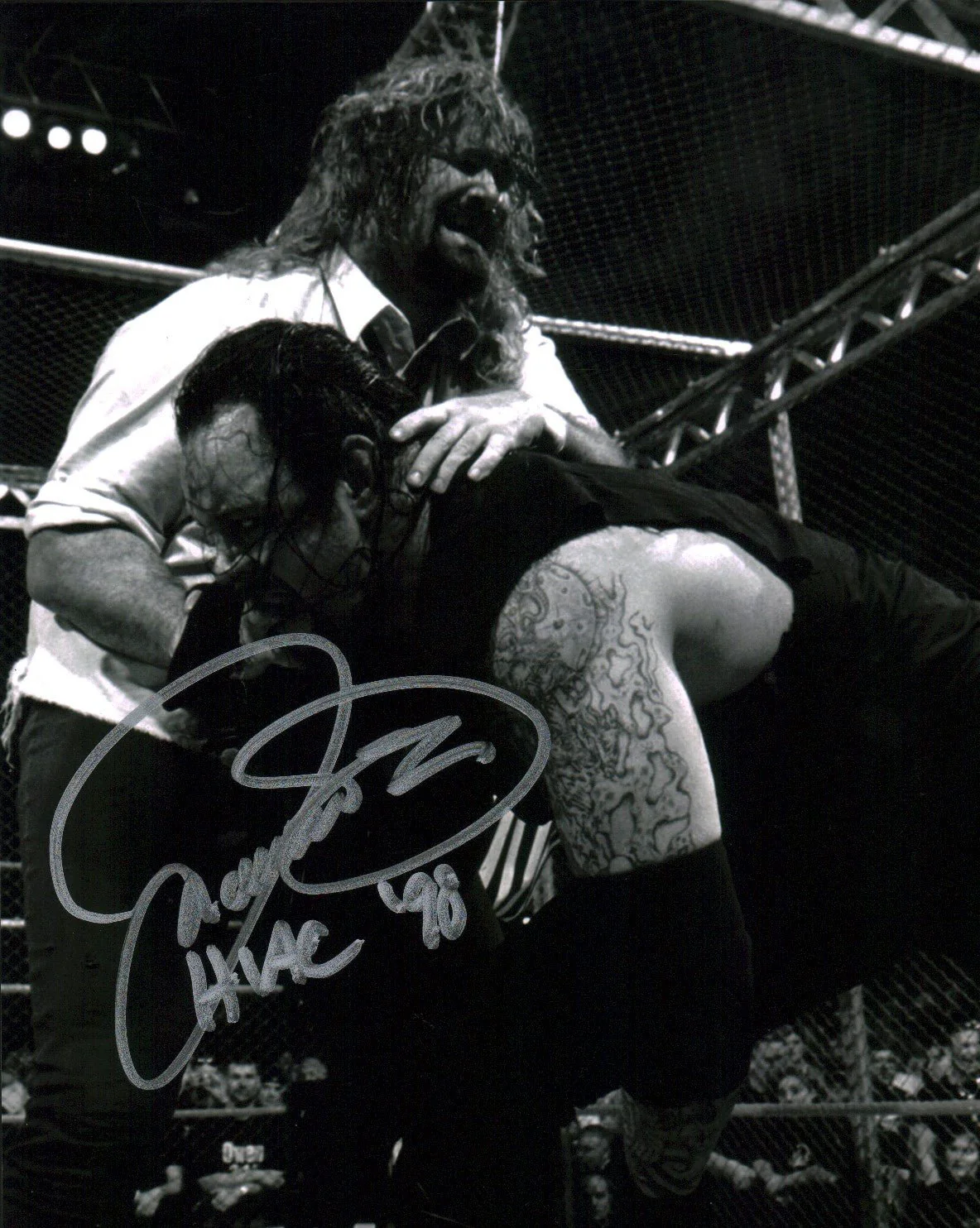 Mick Foley WWE Wrestling 8x10 Signed Photo JSA Certified Autograph - Image 2