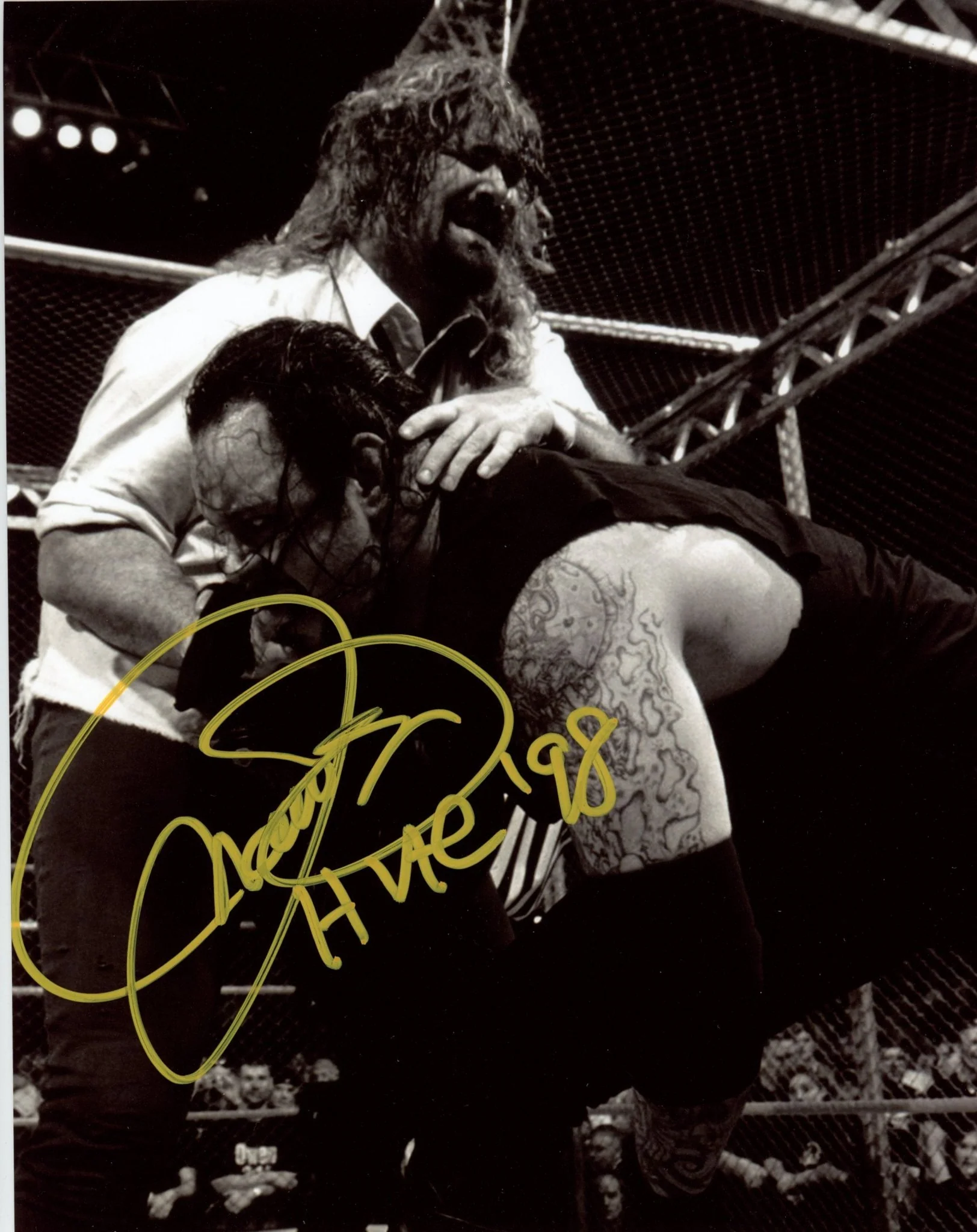 Mick Foley WWE Wrestling 8x10 Signed Photo JSA Certified Autograph - Image 3