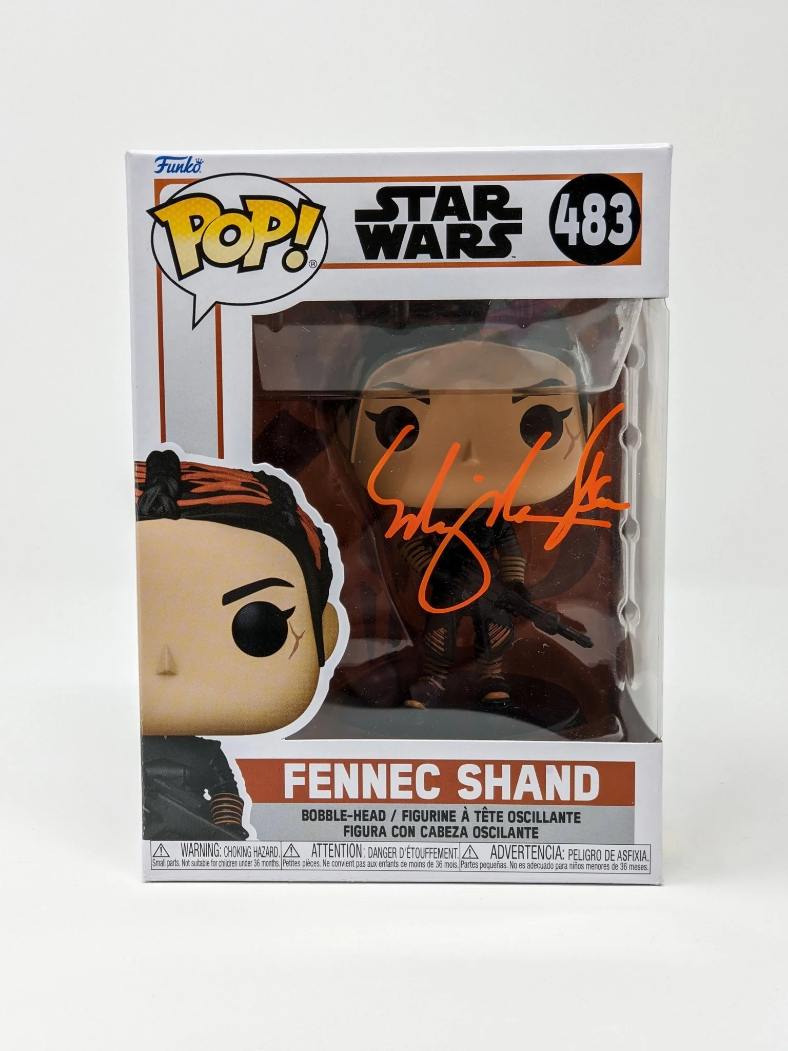 Ming Na Wen Fennec Shand #483 Signed Funko Pop JSA Certified Autograph - Image 2