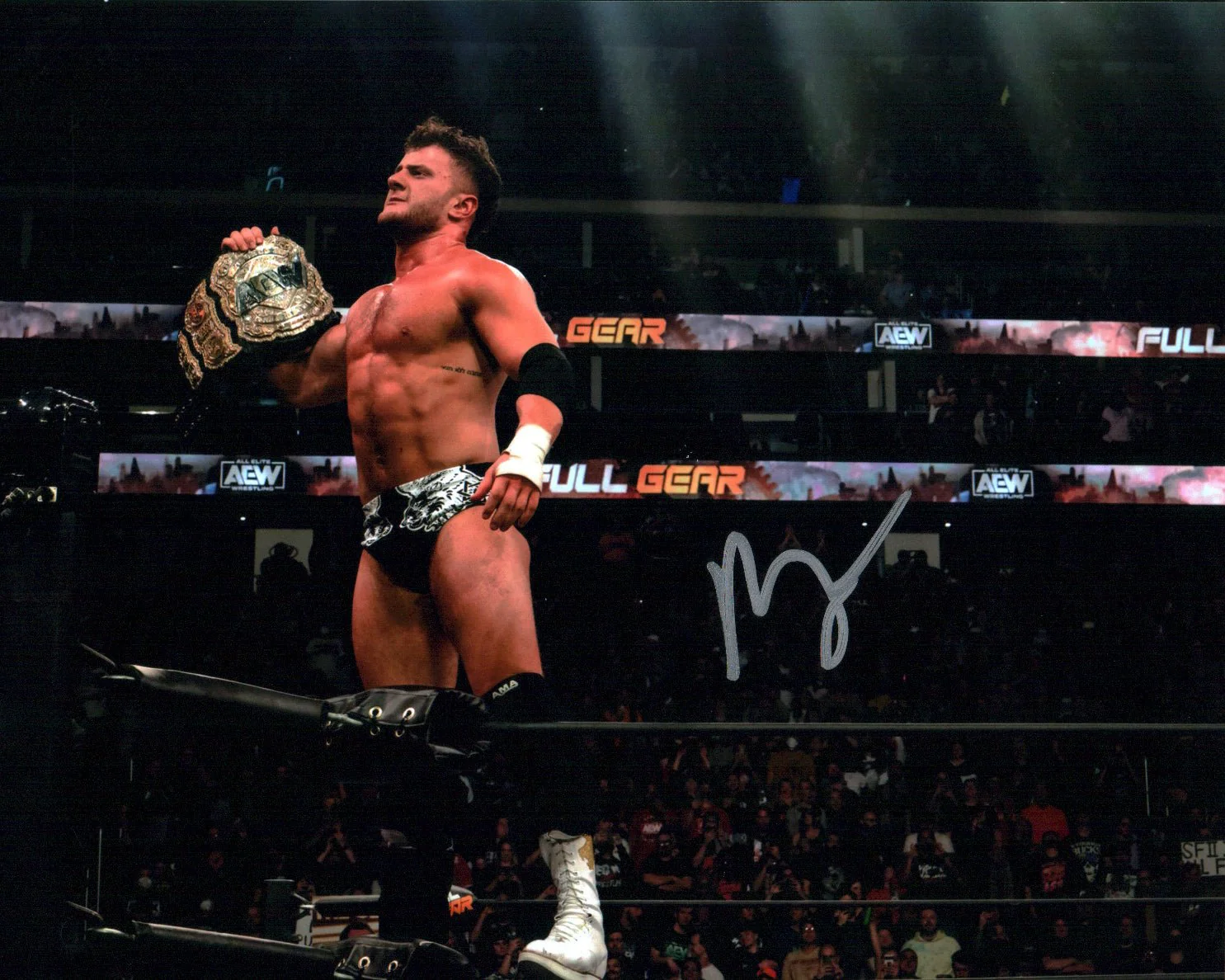 MJF AEW Wrestling 8x10 Signed Photo JSA Certified Autograph