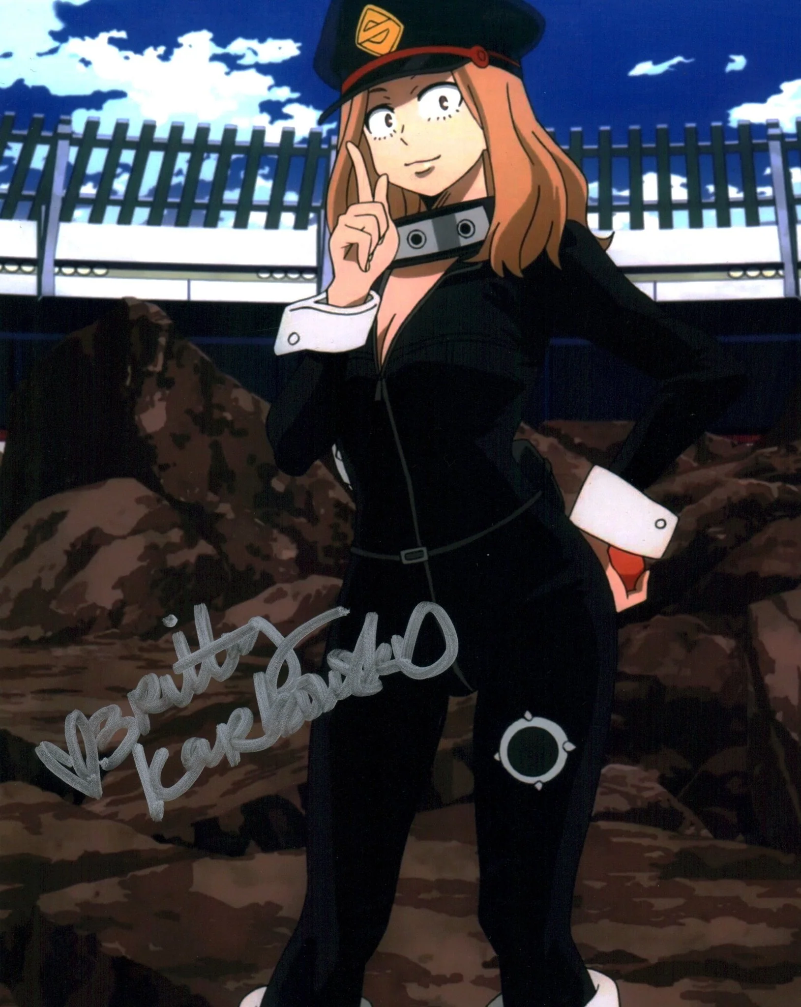 Brittney Karbowski My Hero Academia 8x10 Signed Photo JSA Certified Autograph - Image 4