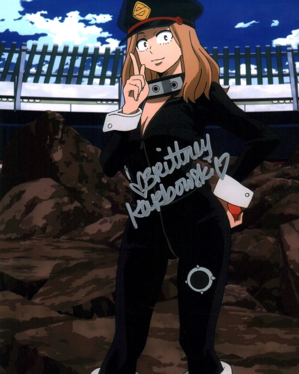 Brittney Karbowski My Hero Academia 8x10 Signed Photo JSA Certified Autograph - Image 5