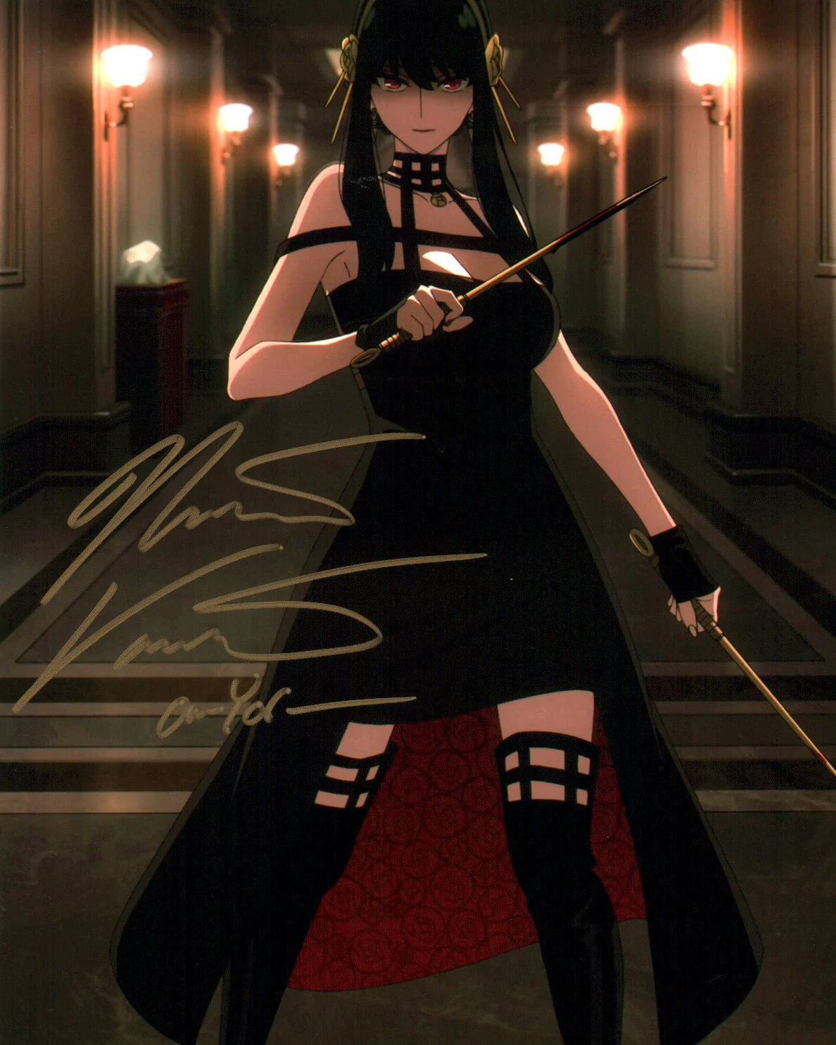 Natalie Van Sistine Spy X Family 8x10 Signed Photo JSA Certified Autograph - Image 2