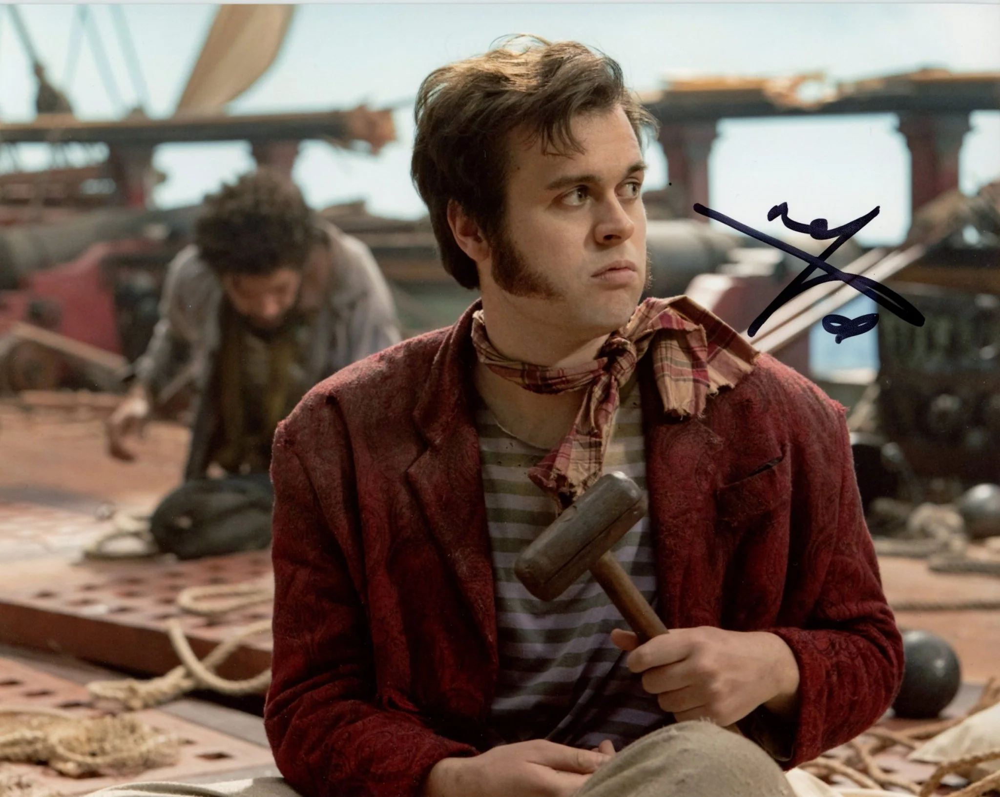 Nathan Foad Our Flag Means Death 8x10 Signed Photo JSA Certified Autograph - Image 3