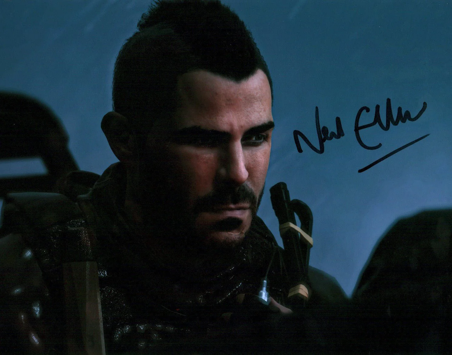Neil Ellice Call of Duty: Modern Warfare III 8x10 Signed Photo JSA Certified Autograph - Image 2